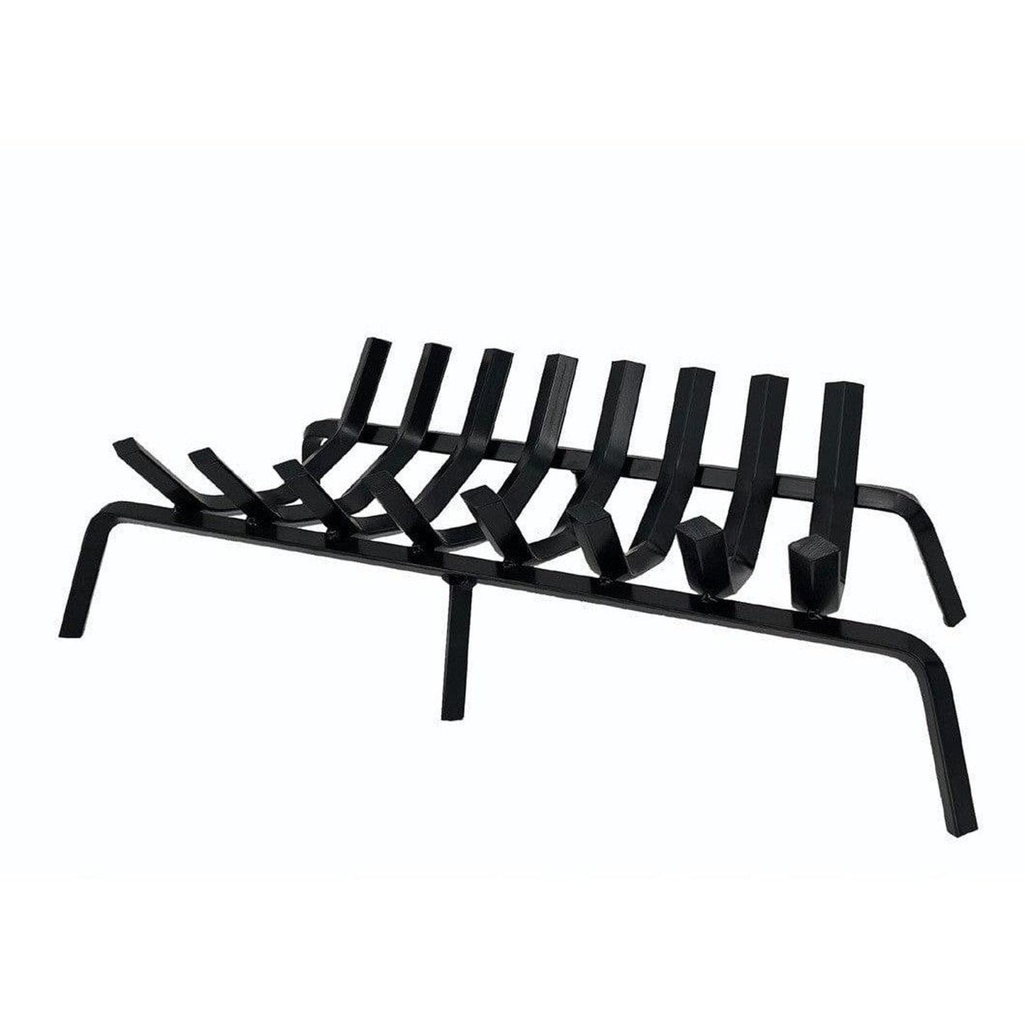 Dagan Industries 27" Black Steel Zero Clearance Style 8-Bars Fireplace Grate
