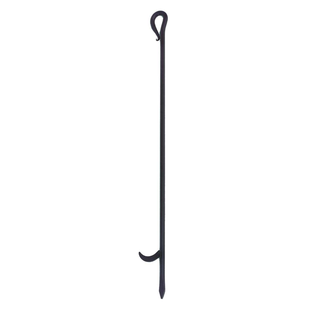 Dagan Industries 28" Black Wrought Iron Poker