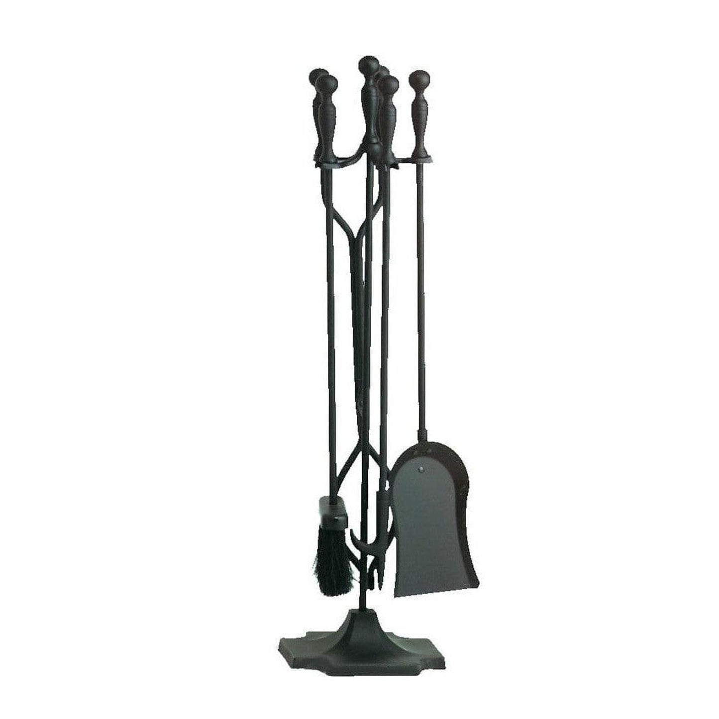 Dagan Industries 30" Black 5-Piece Fireset