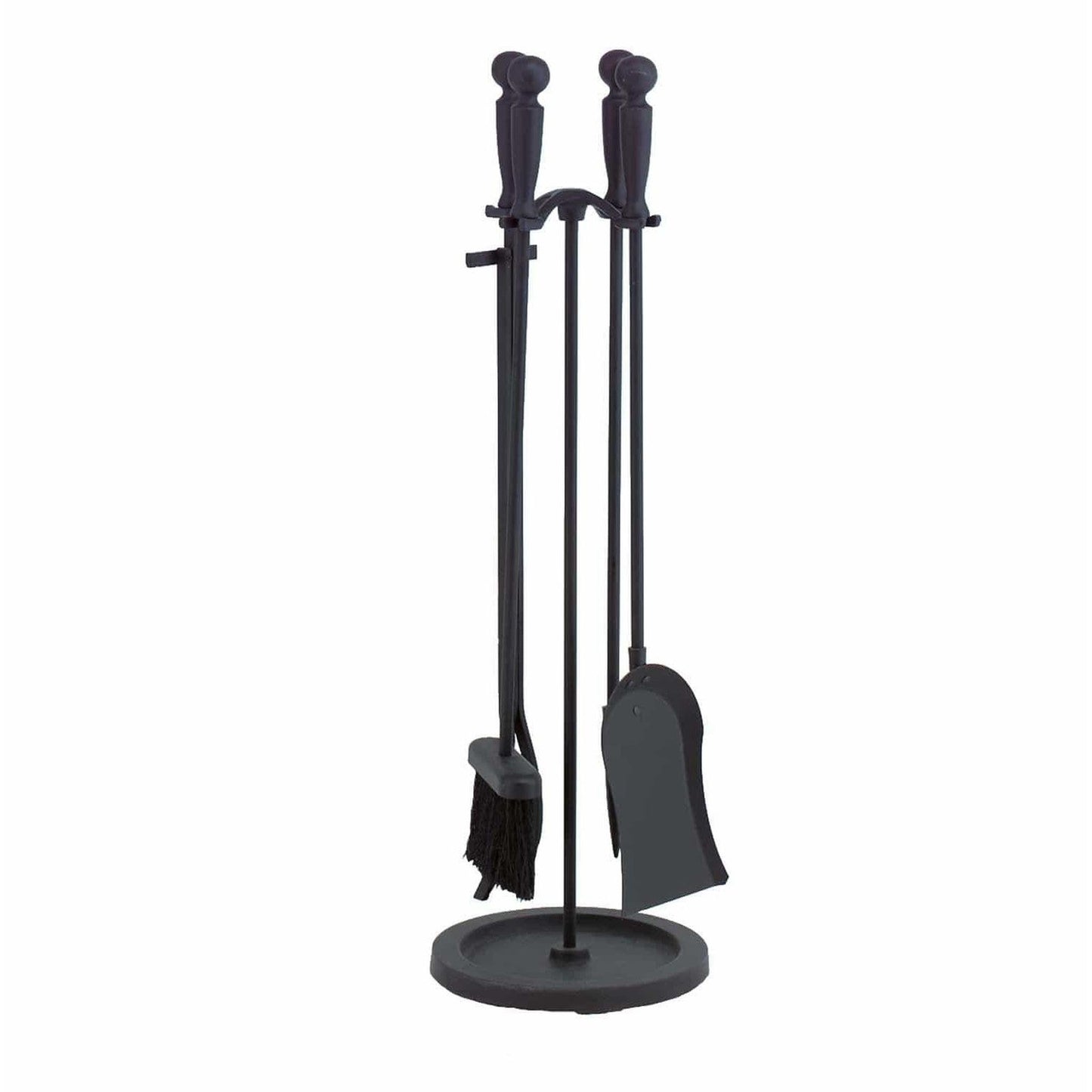 Dagan Industries 30" Black 5-Piece Fireset