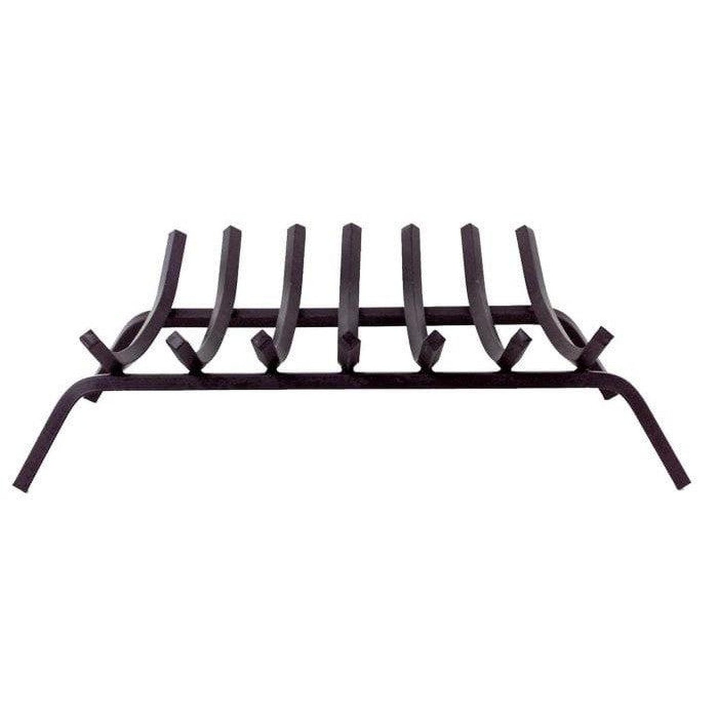 Dagan Industries 30" x 3/4" Square Black Steel 7-Bar Fireplace Grate