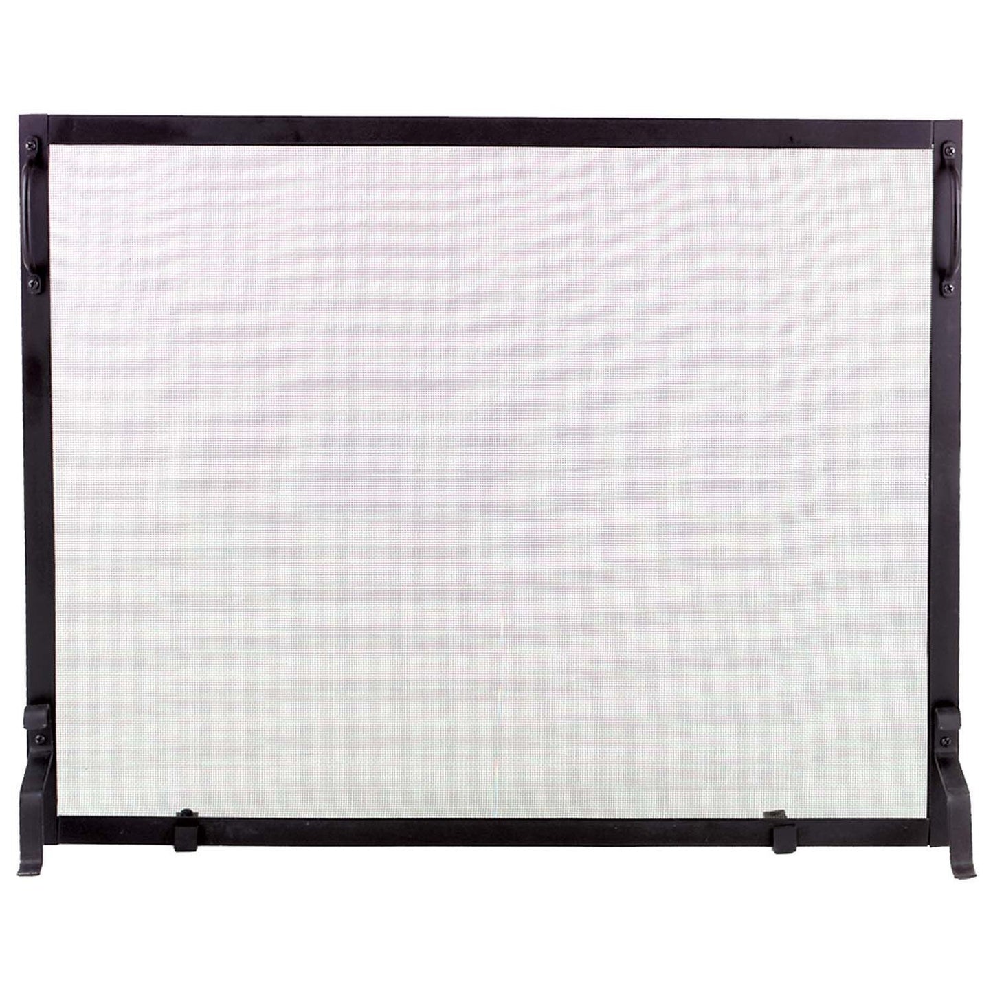 Dagan Industries 39" x 31" Black Wrought Iron Fireplace Screen