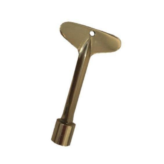 Dagan Industries 4" Brass Gas Valve Key for 5/16" Socket