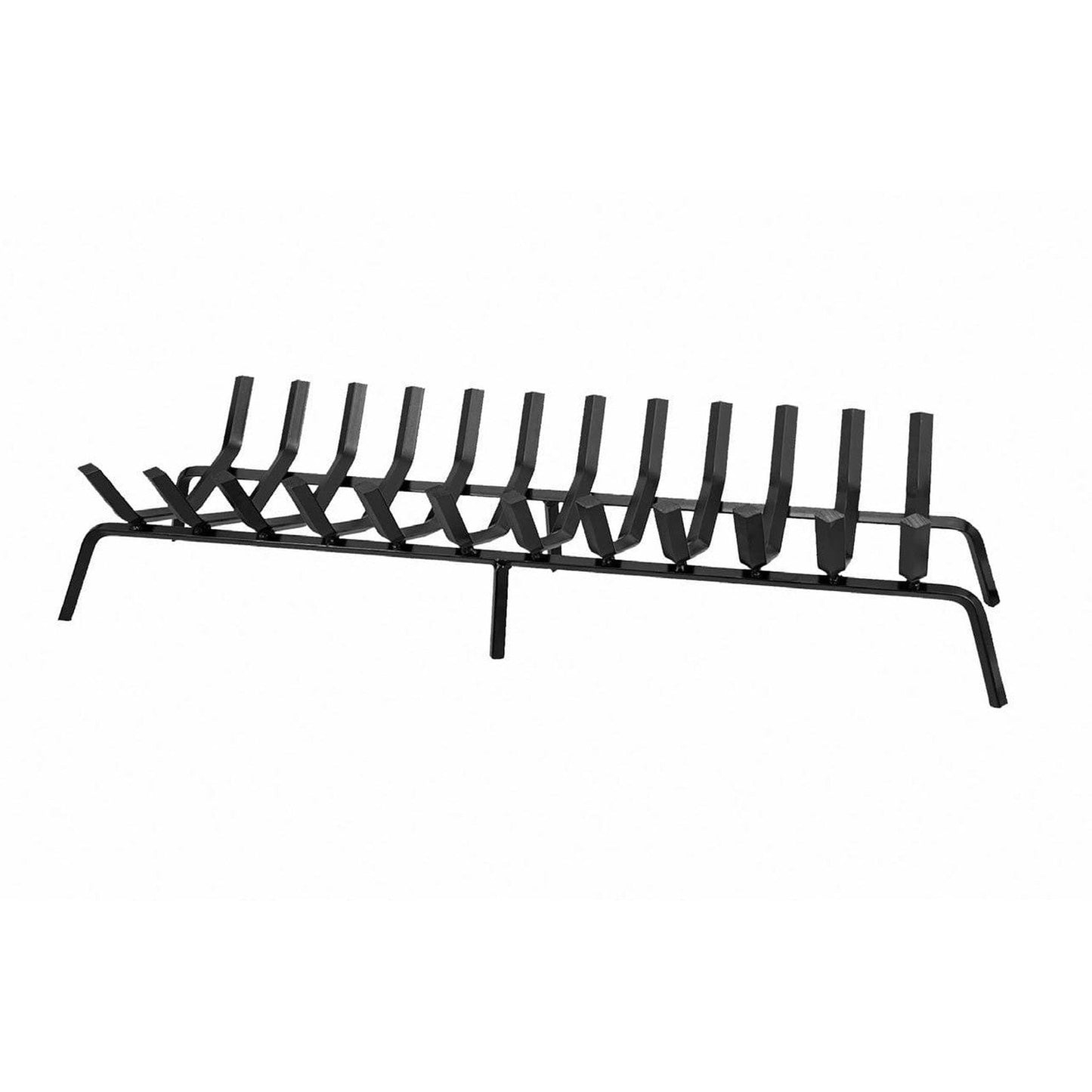 Dagan Industries 42" Black Steel Rectangle Style 12-Bars Fireplace Grate
