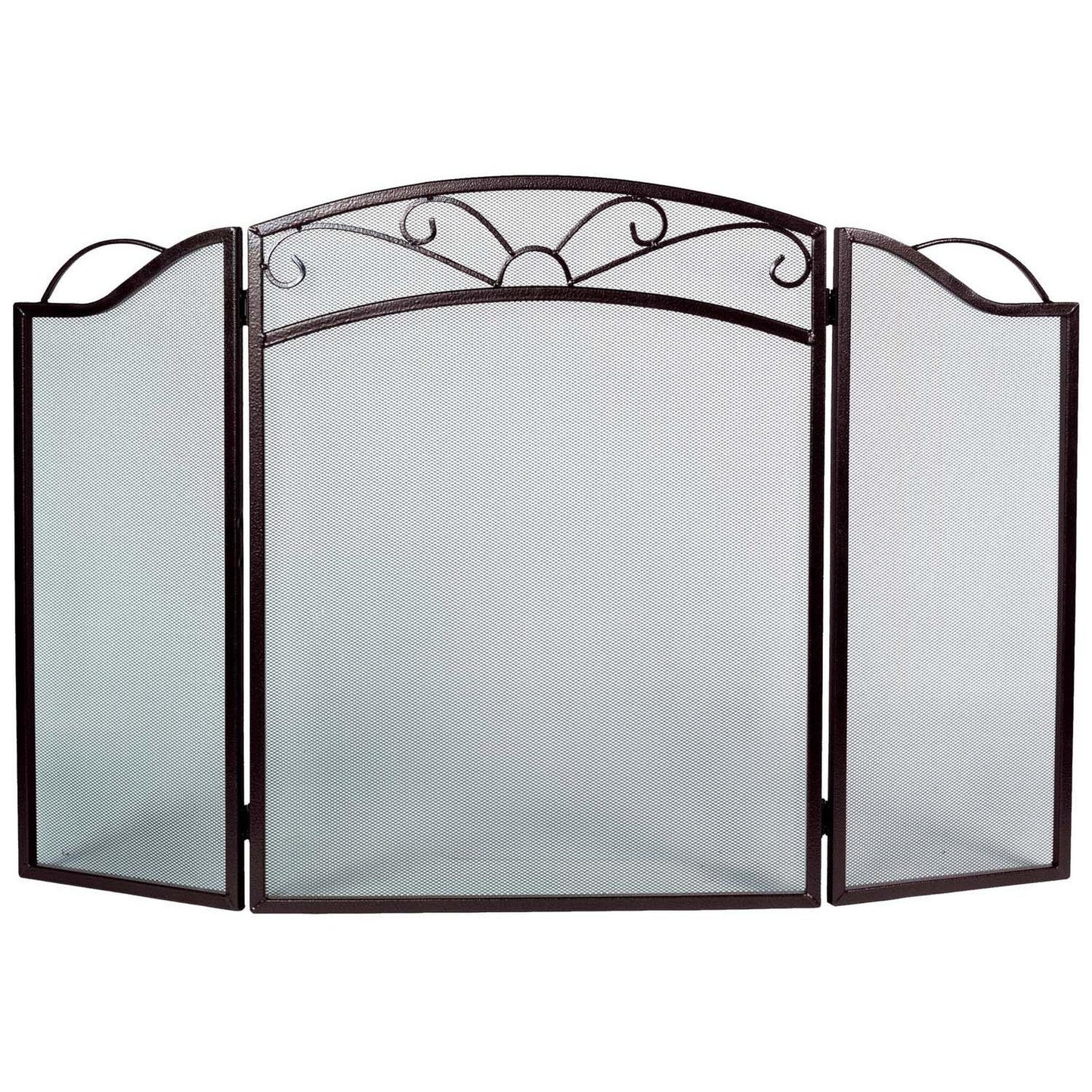 Dagan Industries 47" x 31" Bronze Three Fold Arched Panel Screen