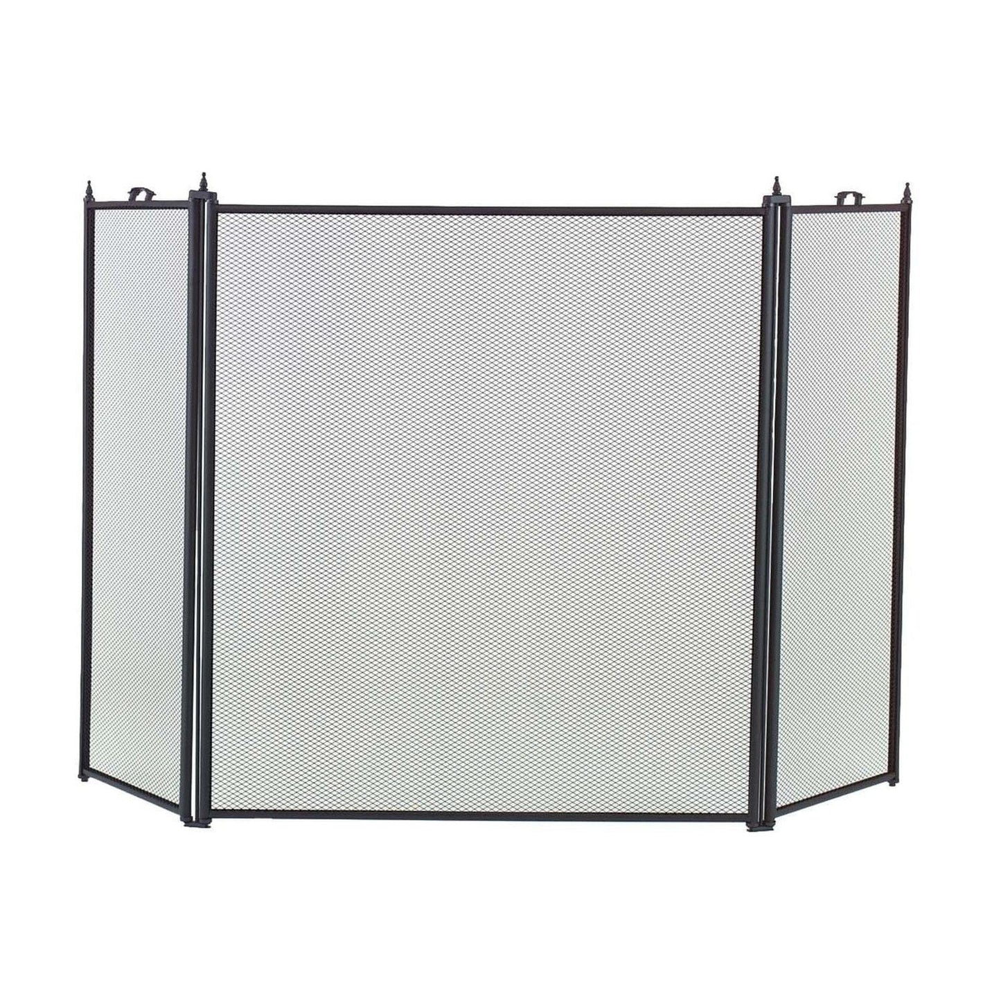 Dagan Industries 52" x 29" Black Three Fold Panel Screen