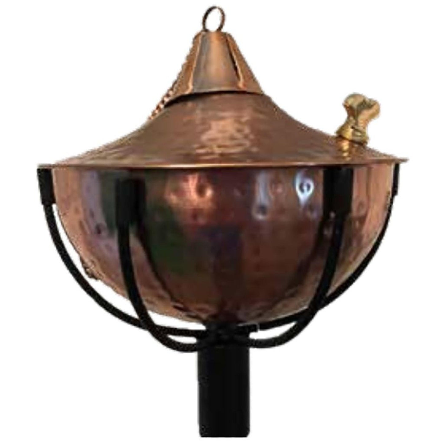 Dagan Industries 59" Hammered Copper Torch Bowl