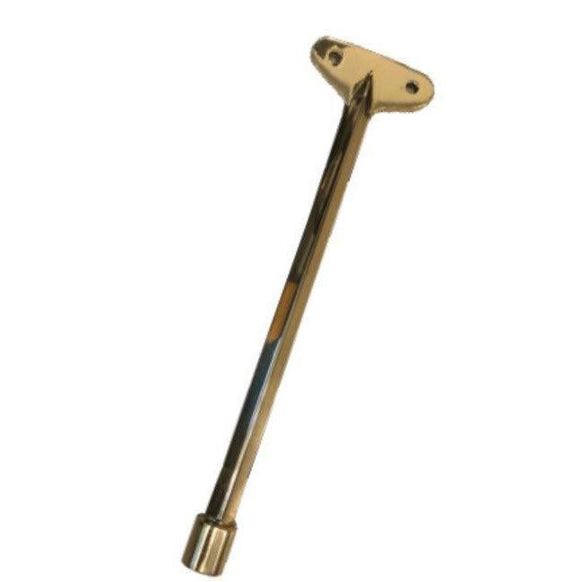 Dagan Industries 8" Brass Gas Valve Key for 5/16" Socket