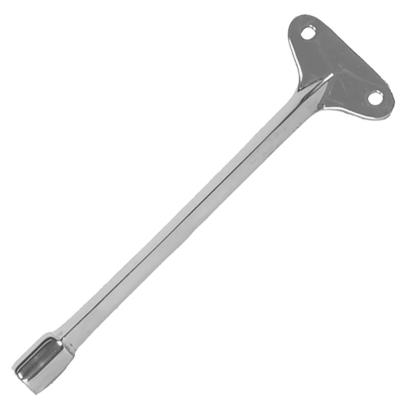 Dagan Industries 8" Chrome Gas Valve Key for 1/4" Socket