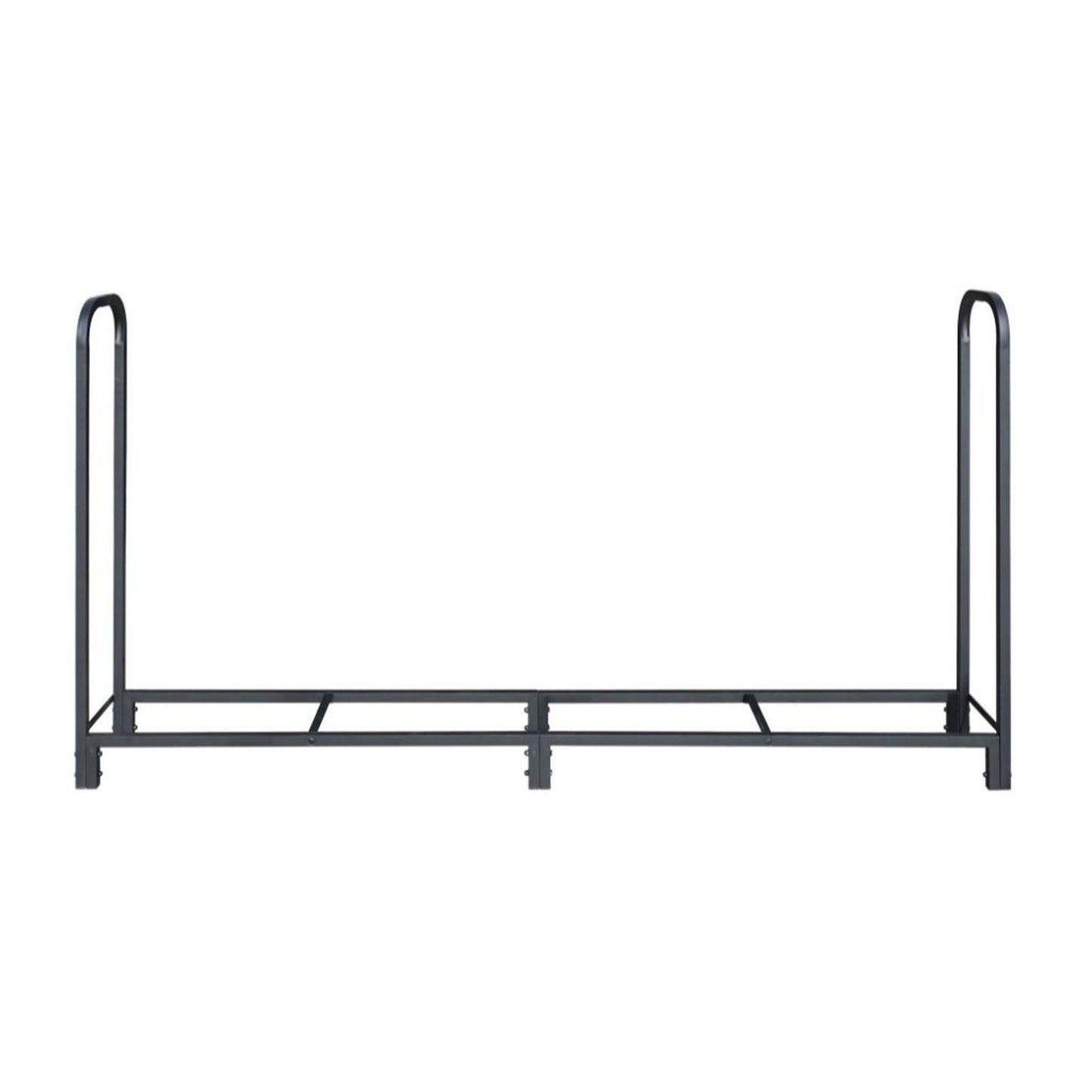 Dagan Industries 96" x 13" Black Steel Log Holder