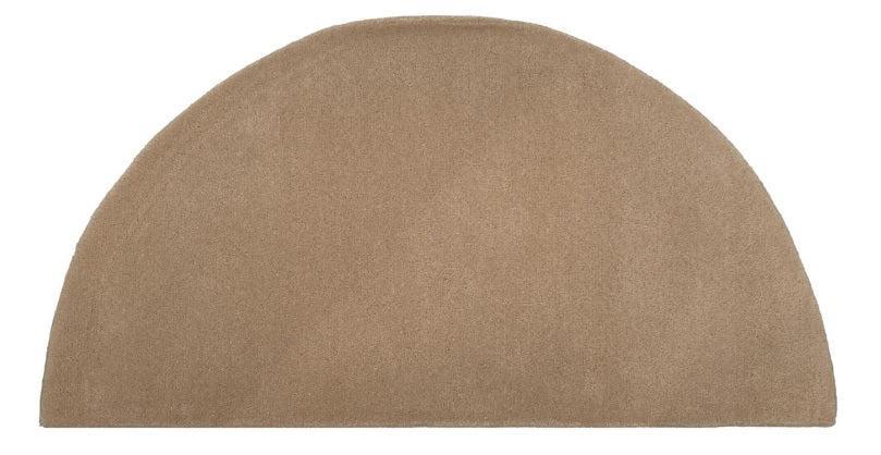 Dagan Industries HR3015 28" x 56" Beige Hearth Rug