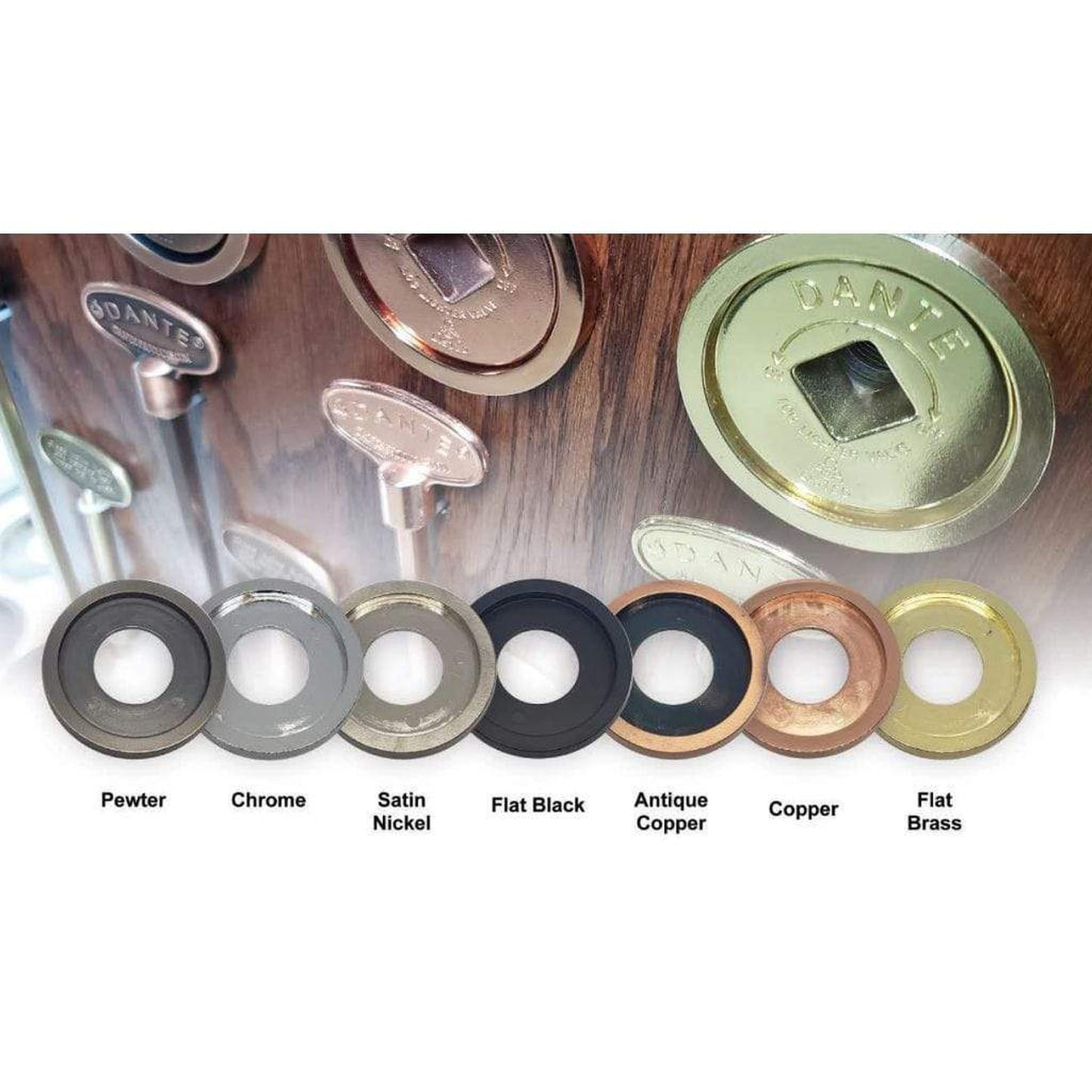 Dante Floor Plate Rings