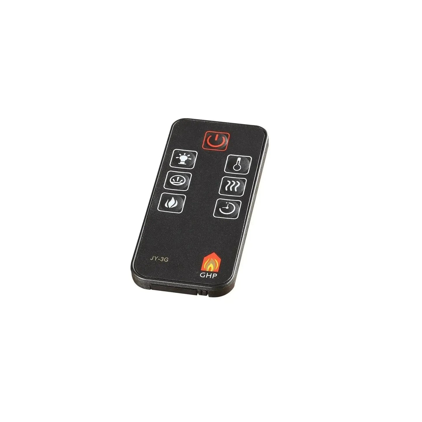 Design Specialties Vermont 60" Aged Black Electric Media Fireplace with Bluetooth