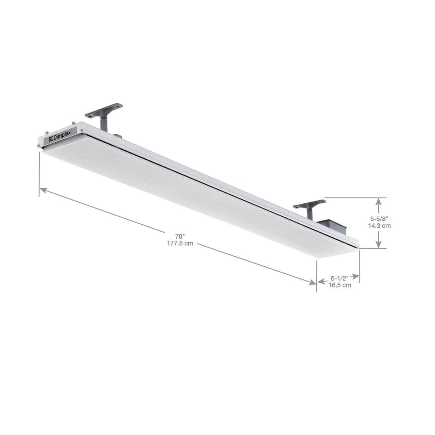 Dimplex DLW Series 36"/54"/70" Outdoor/Indoor Electric Infrared Heater