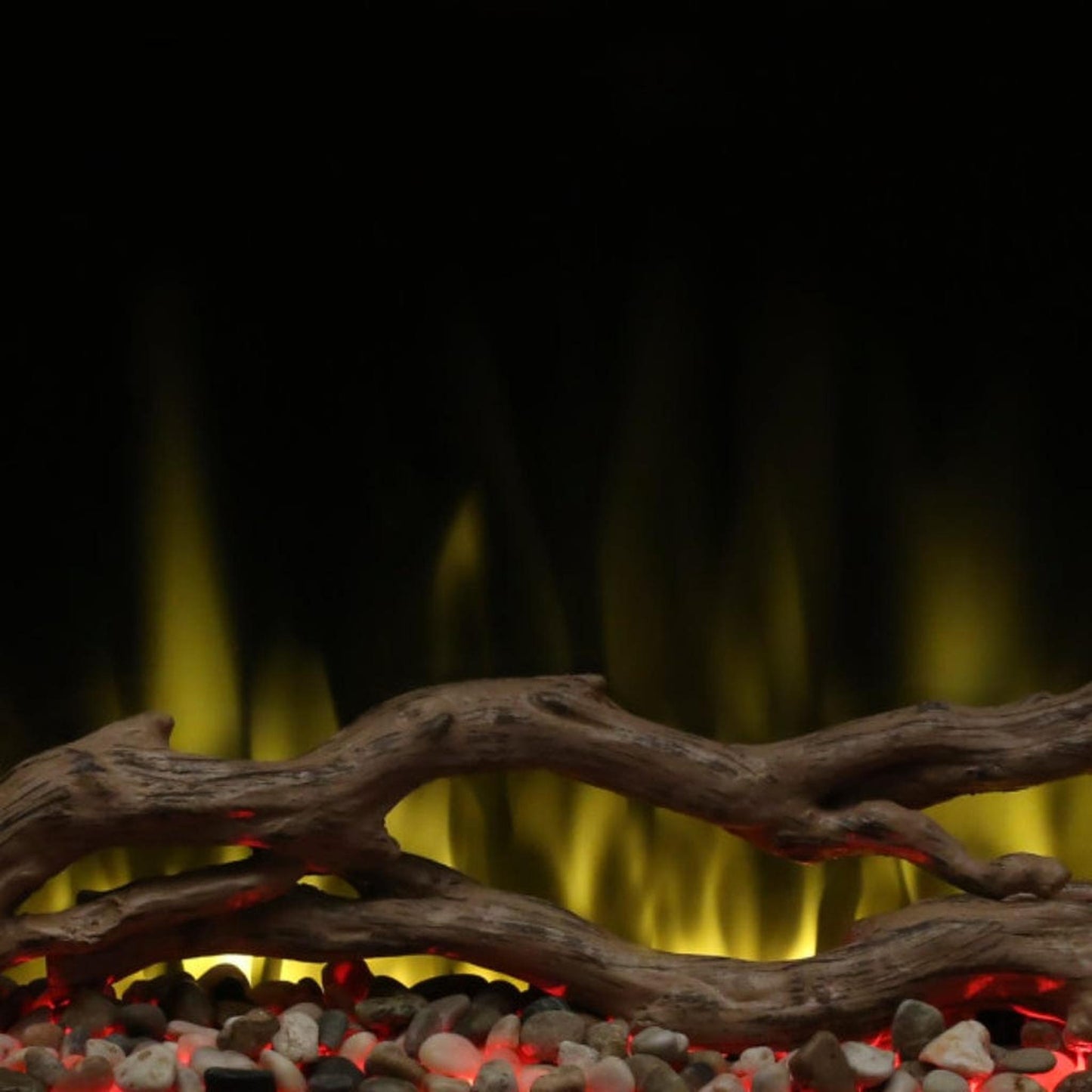 Dimplex Driftwood & River Rock Media Kit Accessory for Multi-fire XHD