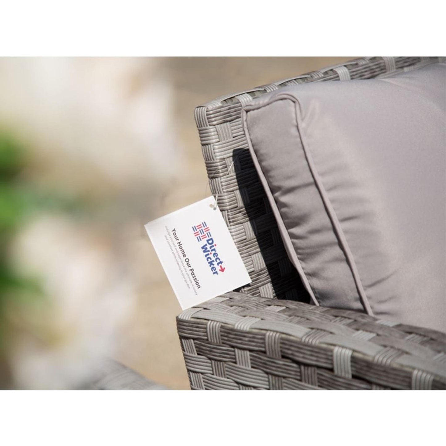 Direct Wicker Burruss 6 Piece Rattan Conversation Set with Cushions