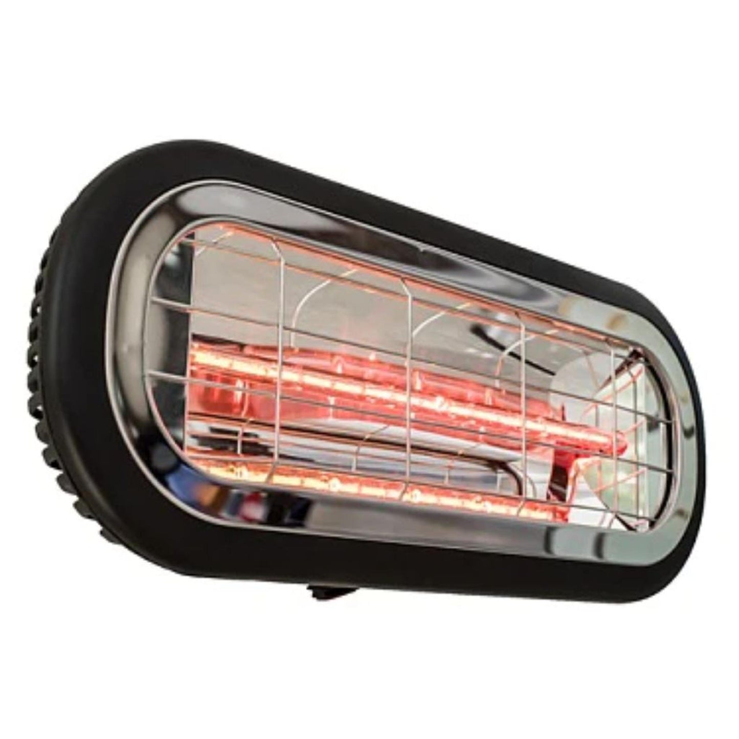 Dr. Infrared Heater 18" Black Carbon Wall Mount Ceiling Infrared Indoor/Outdoor Patio Heater