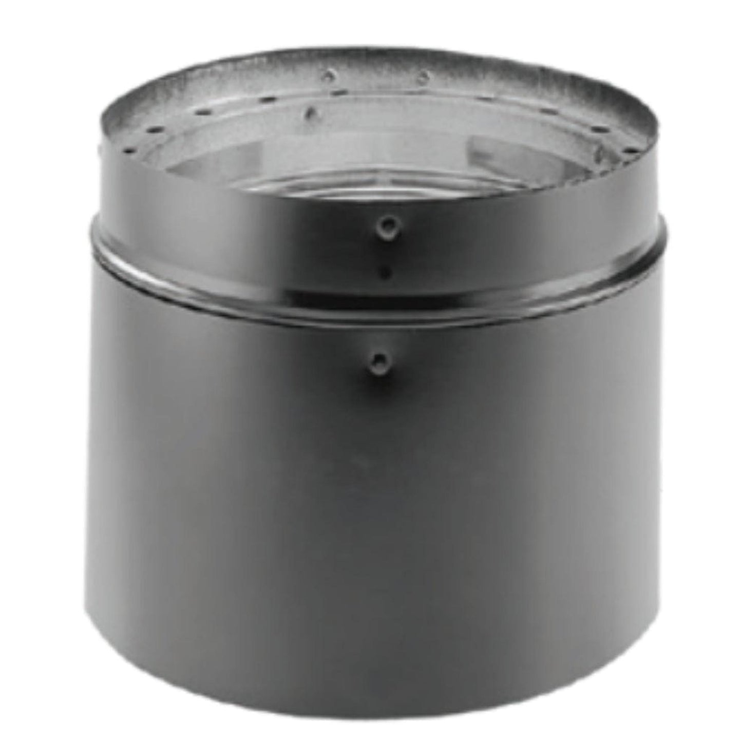DuraVent DVL 7" x 6" Black Adjustable Double-Wall Pipe