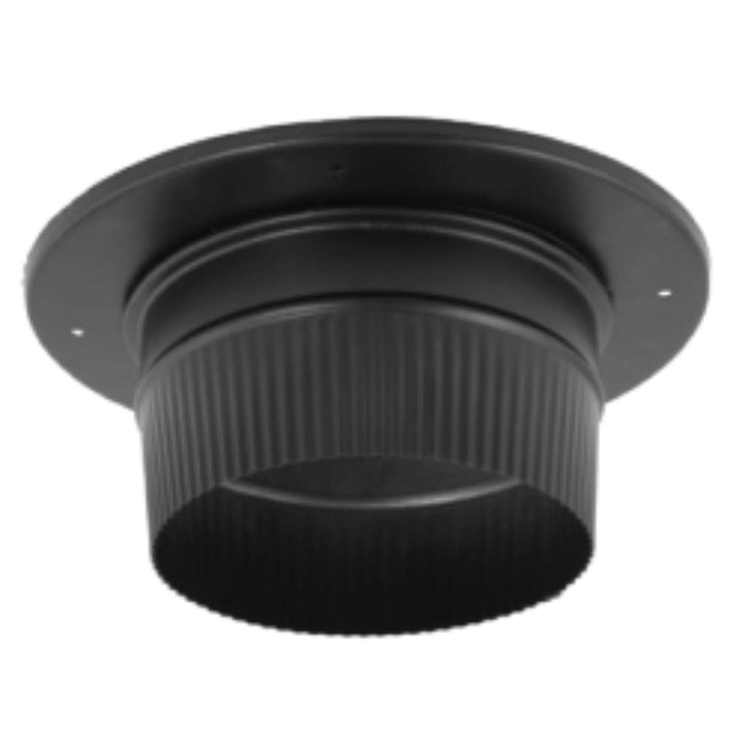 DuraVent DuraBlack 6" Snap-Lock Adapter With Trim