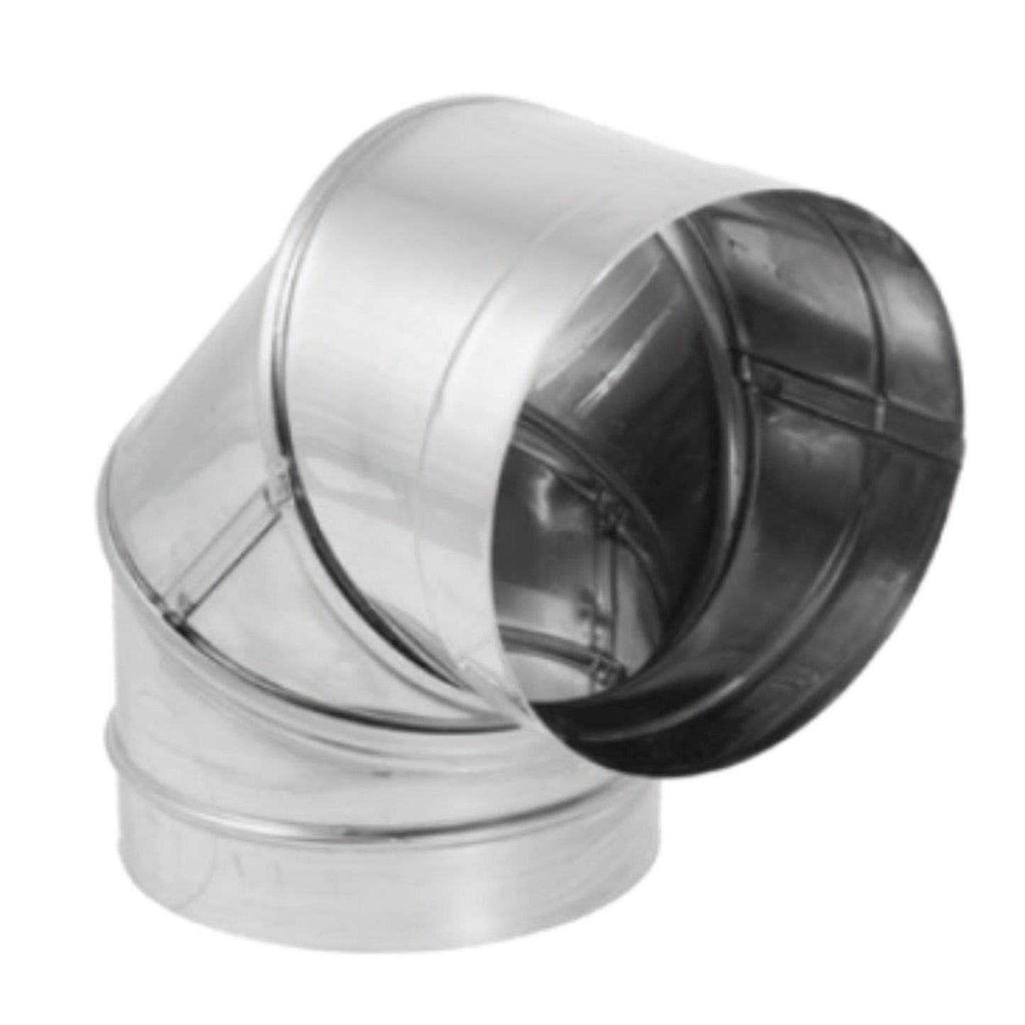 DuraVent DuraBlack 8" 90-Degree Stainless Steel Elbow