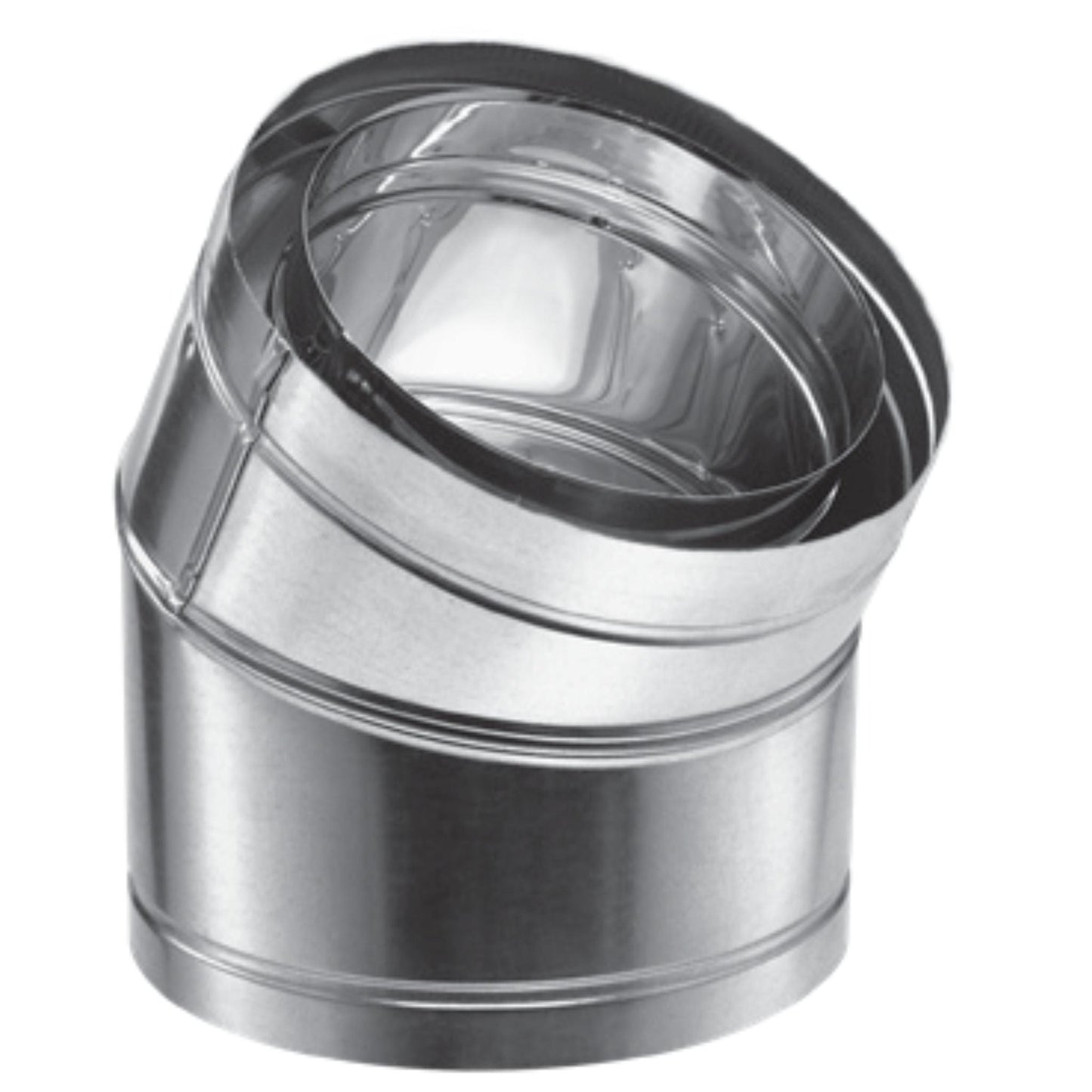 DuraVent DuraChimney II 12" 30-Degree Elbow