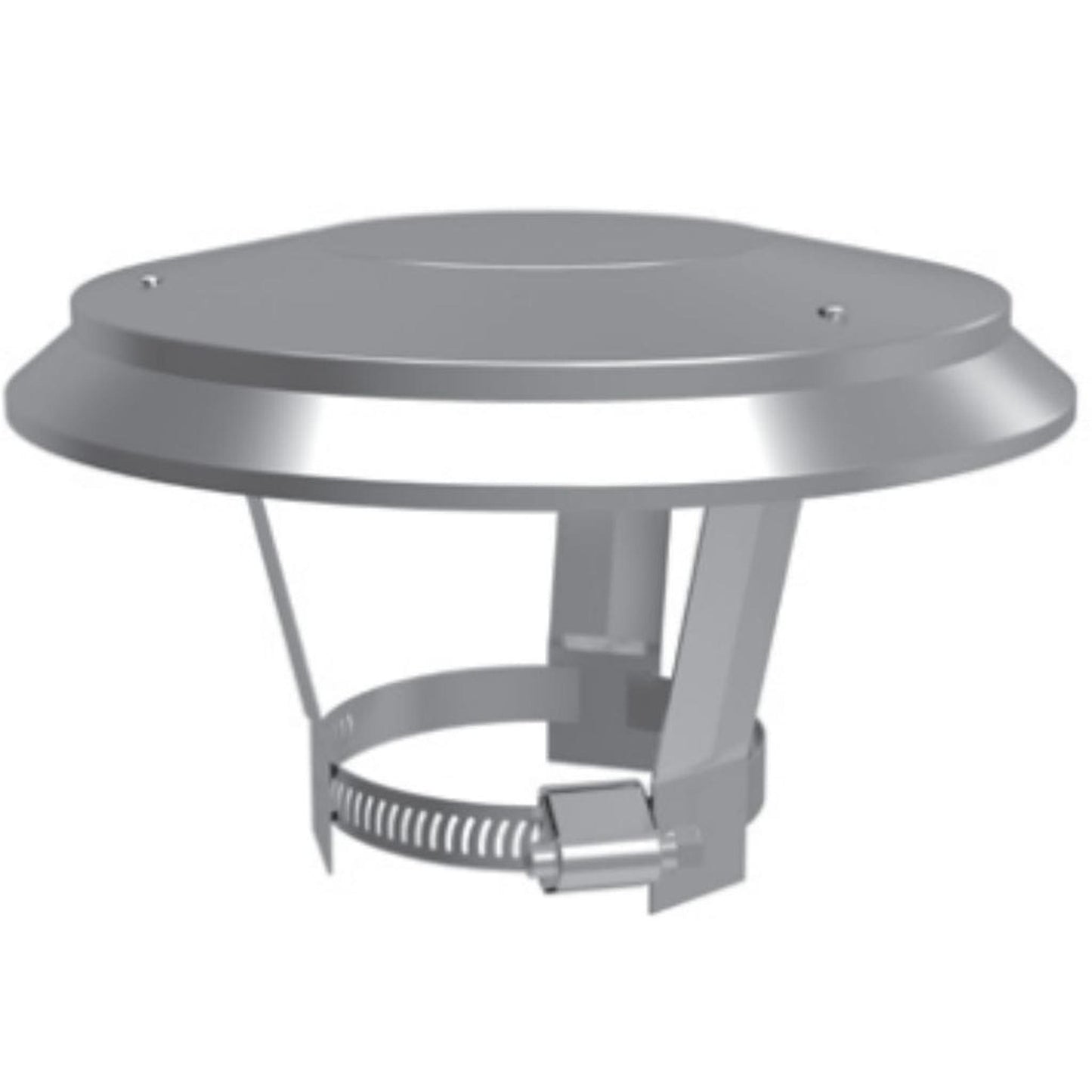 DuraVent DuraFlex 4" Stainless Steel Removable Vertical Cap