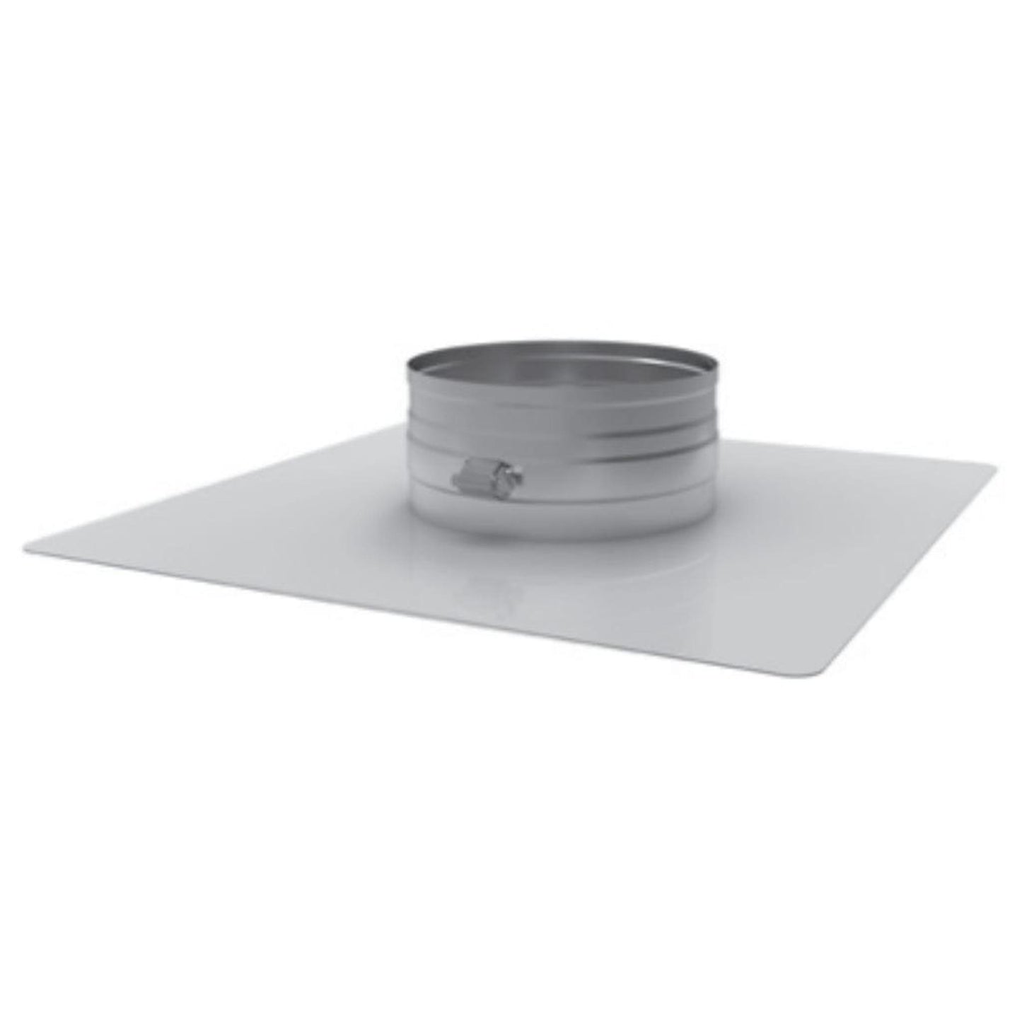 DuraVent DuraFlex 8" Stainless Steel Top Plate and Storm Collar