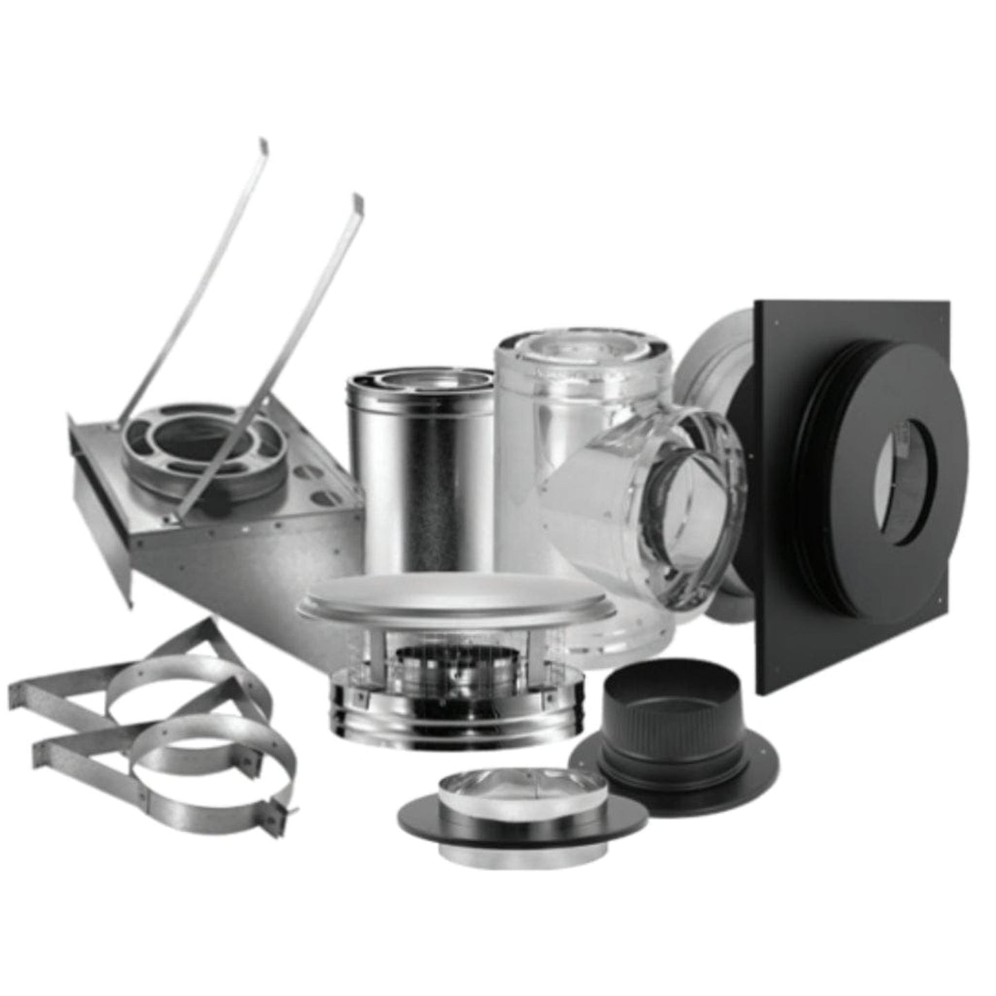 DuraVent DuraPlus 6" Diameter Through-The-Wall Kit