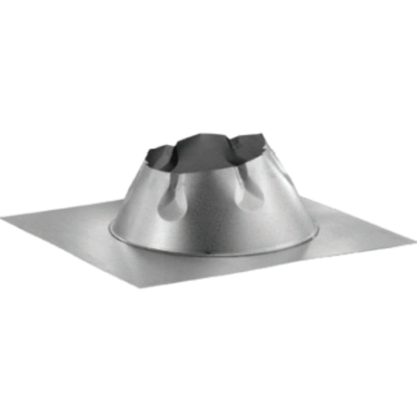 DuraVent DuraPlus 8" Flat Roof Flashing Ventilated (Tall Cone)