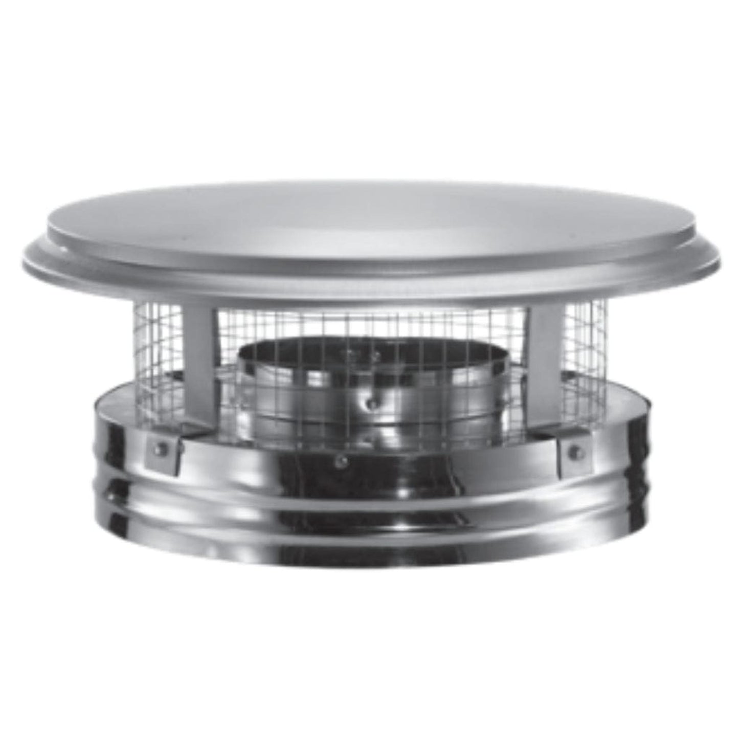 DuraVent DuraPlus 7" Stainless Steel Chimney Cap