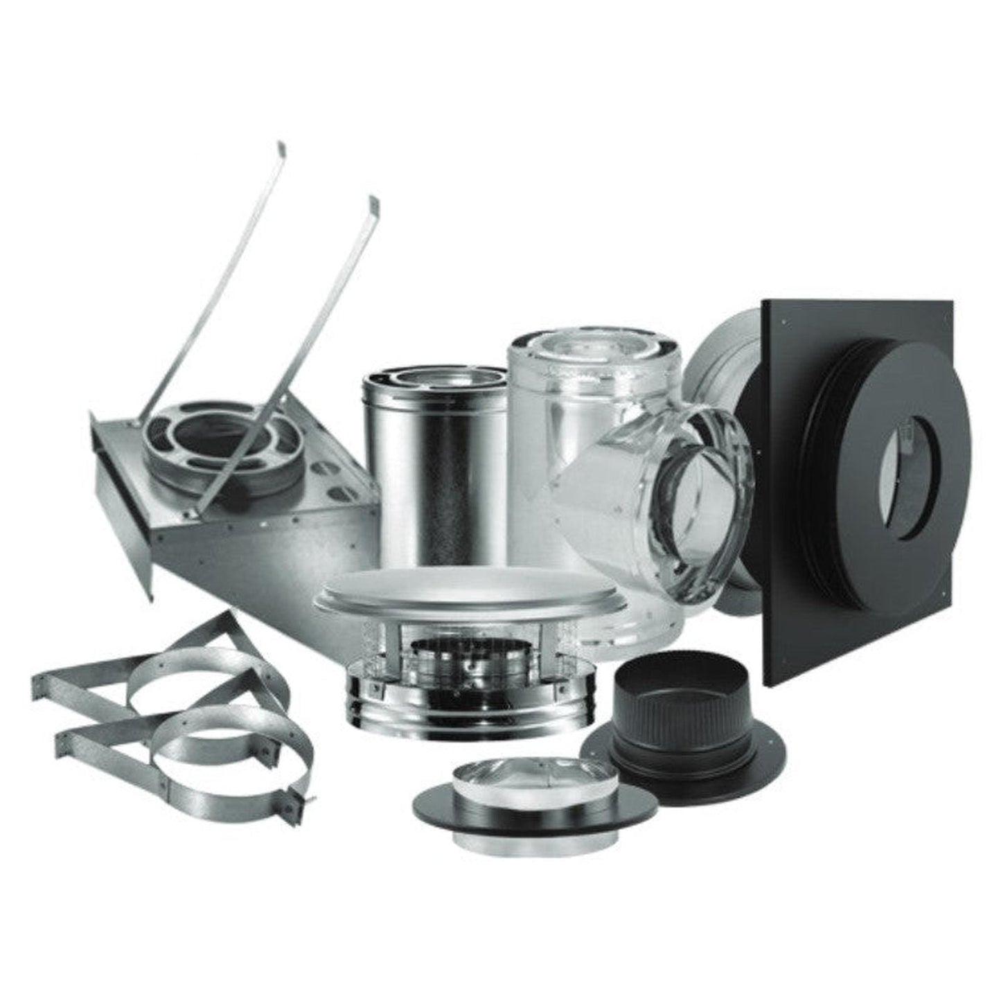 DuraVent DuraPlus 6" Through-The-Wall Kit