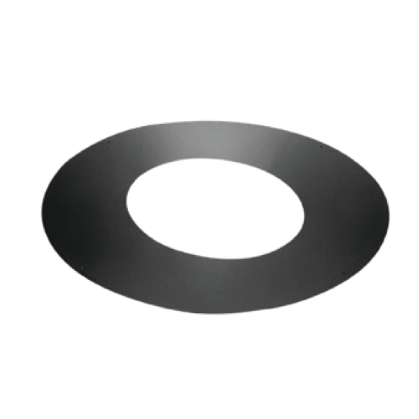 DuraVent DuraTech 5" 0/12 - 3/12 Ceiling Pitch Trim Collar for Roof Support