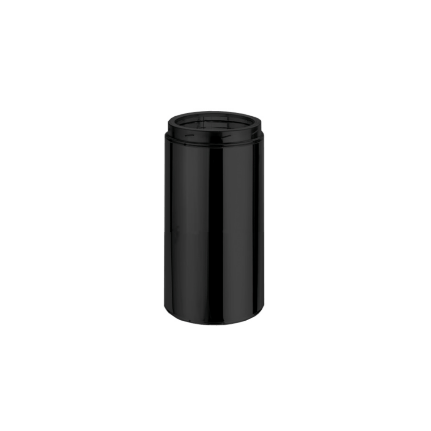 DuraVent DuraTech 8" x 9" Black Double-Wall All-Fuel Chimney Pipe