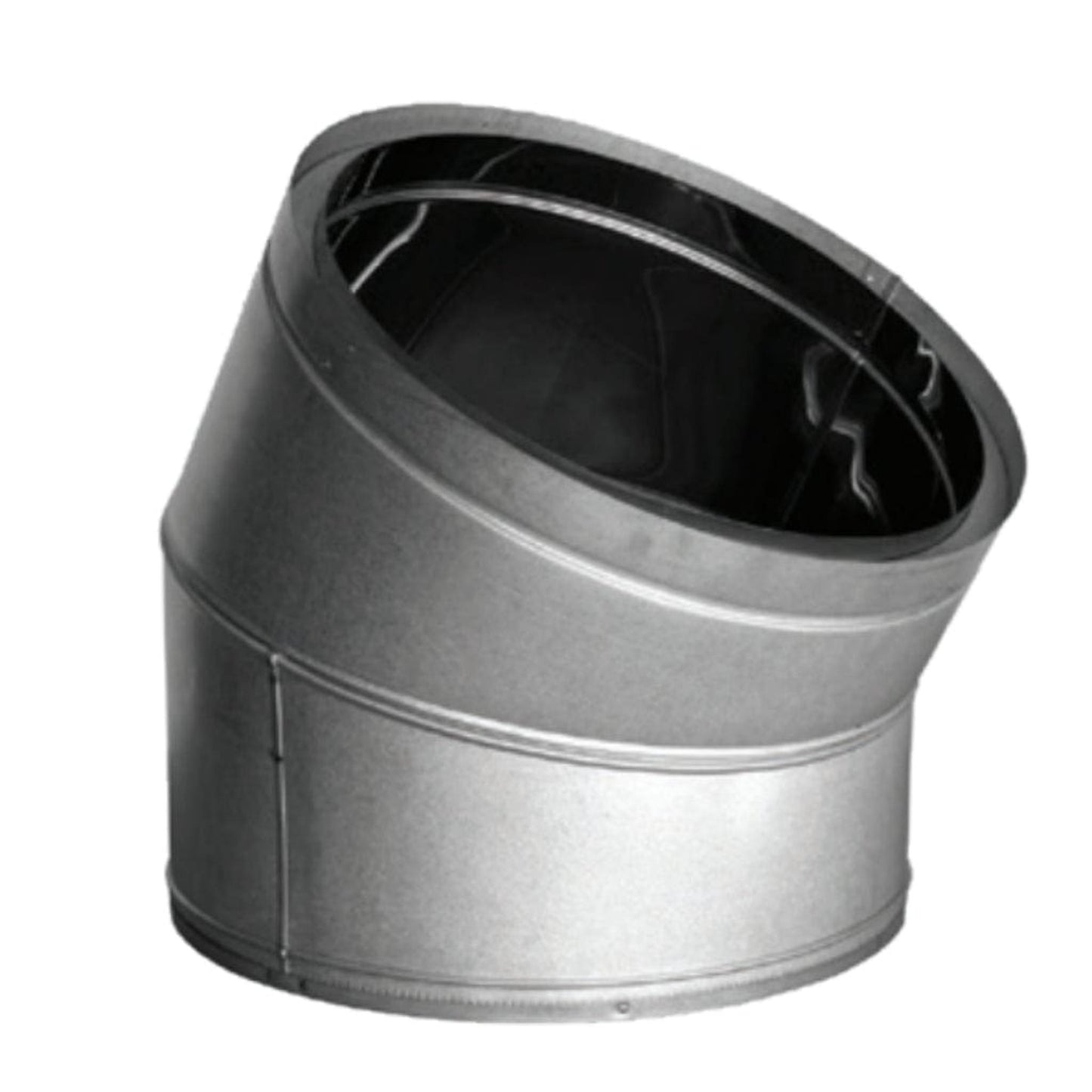 DuraVent DuraTech LDC 12" 30 Degree Stainless Steel Elbow