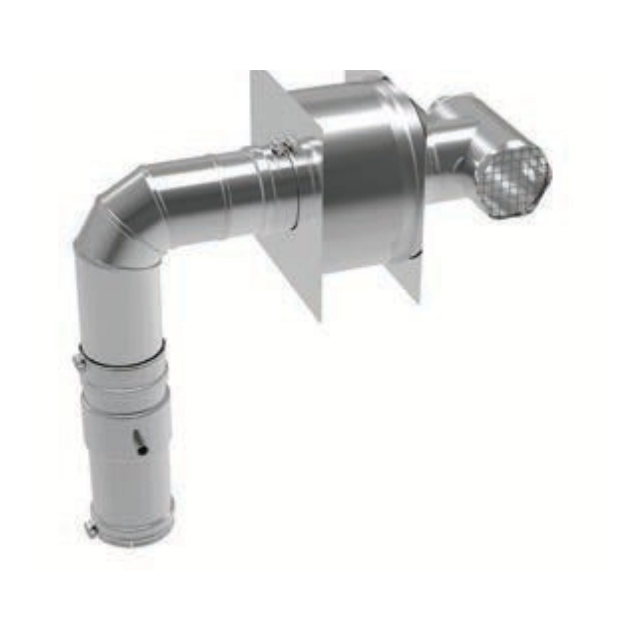 DuraVent FasNSeal 4" Severe Weather Wall Mount Insulated Kit US