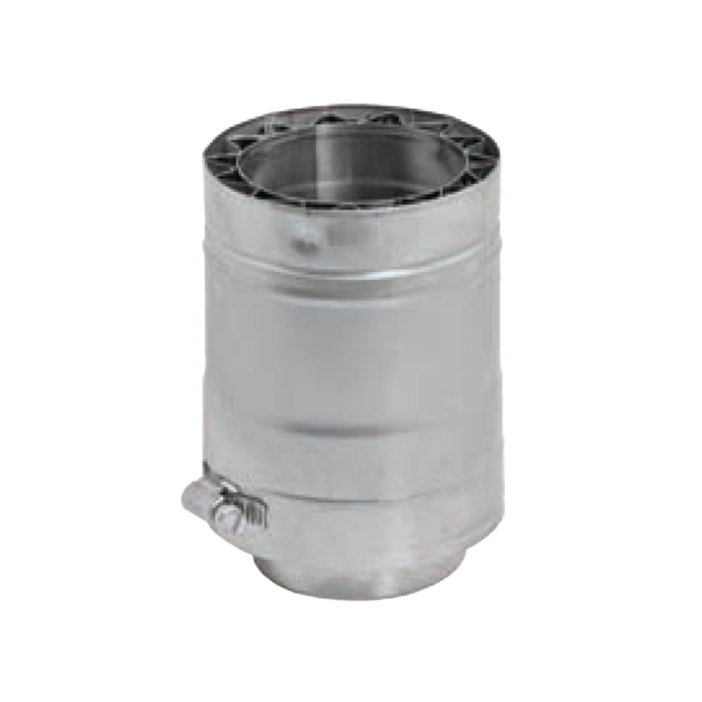 DuraVent FasNSeal W2 3" x 12" 316L Stainless Steel Double Wall Vent Length