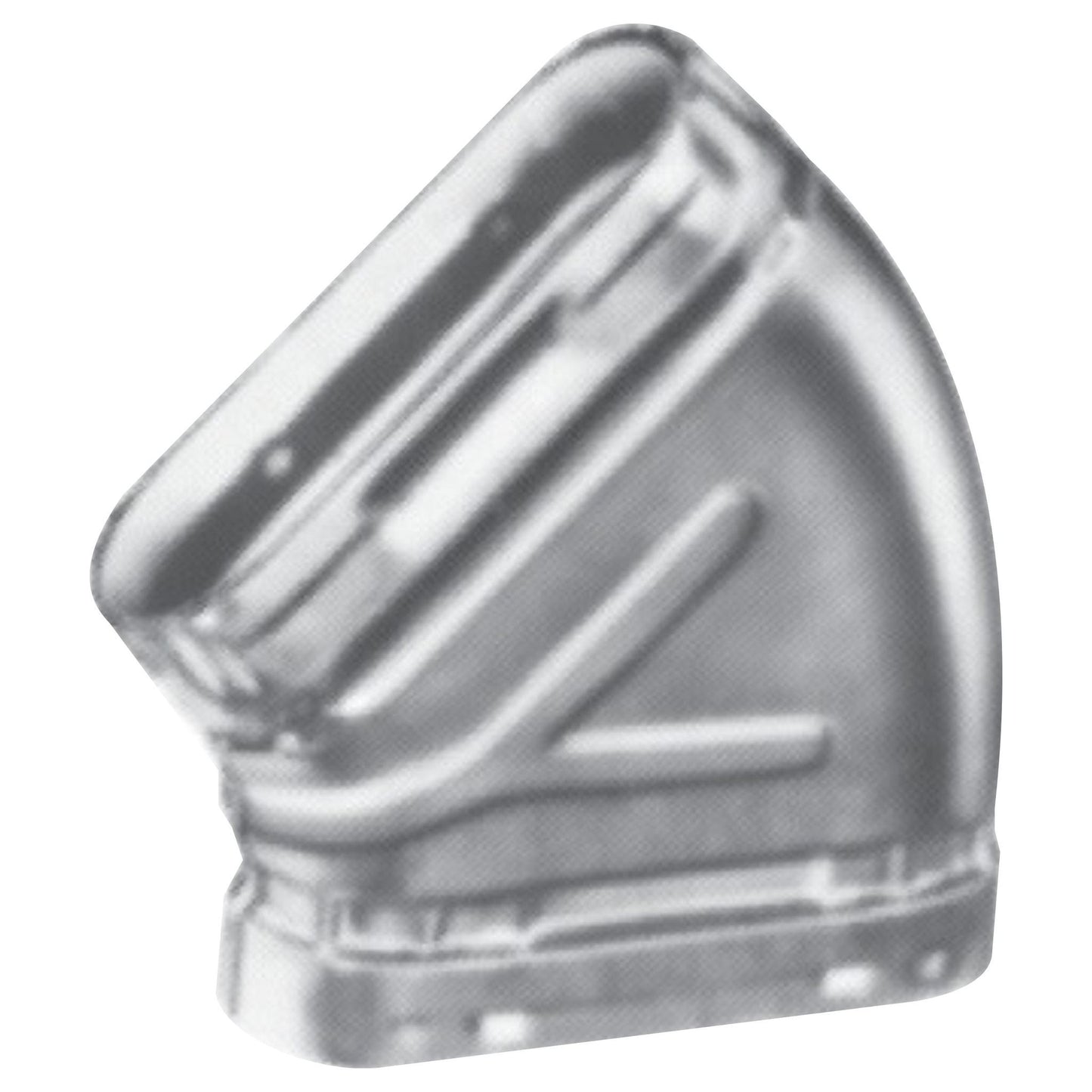 DuraVent Oval Type B Gas Vent Model BV 5" 45-Degree Flat Elbow