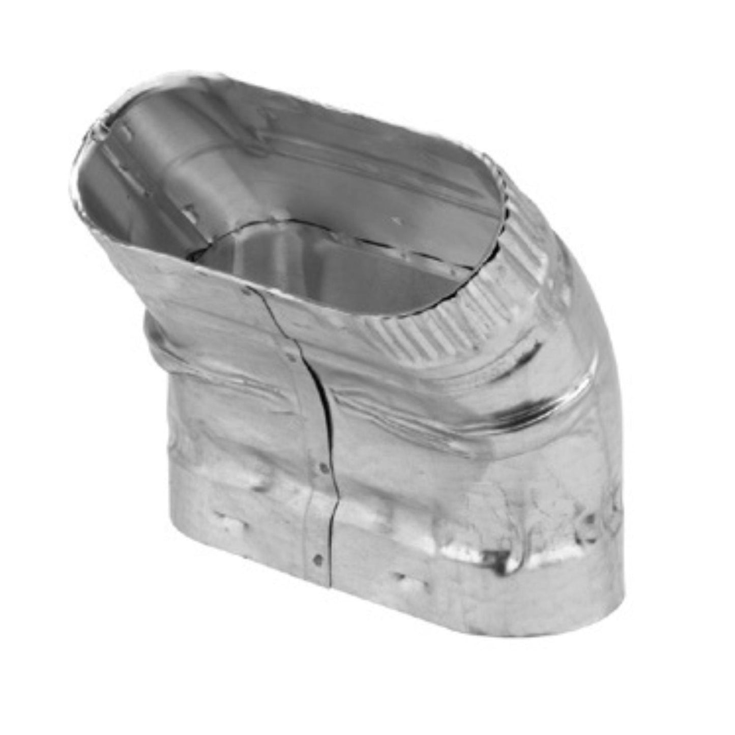 DuraVent Oval Type B Gas Vent Model BV 5" 45-Degree Standard Elbow