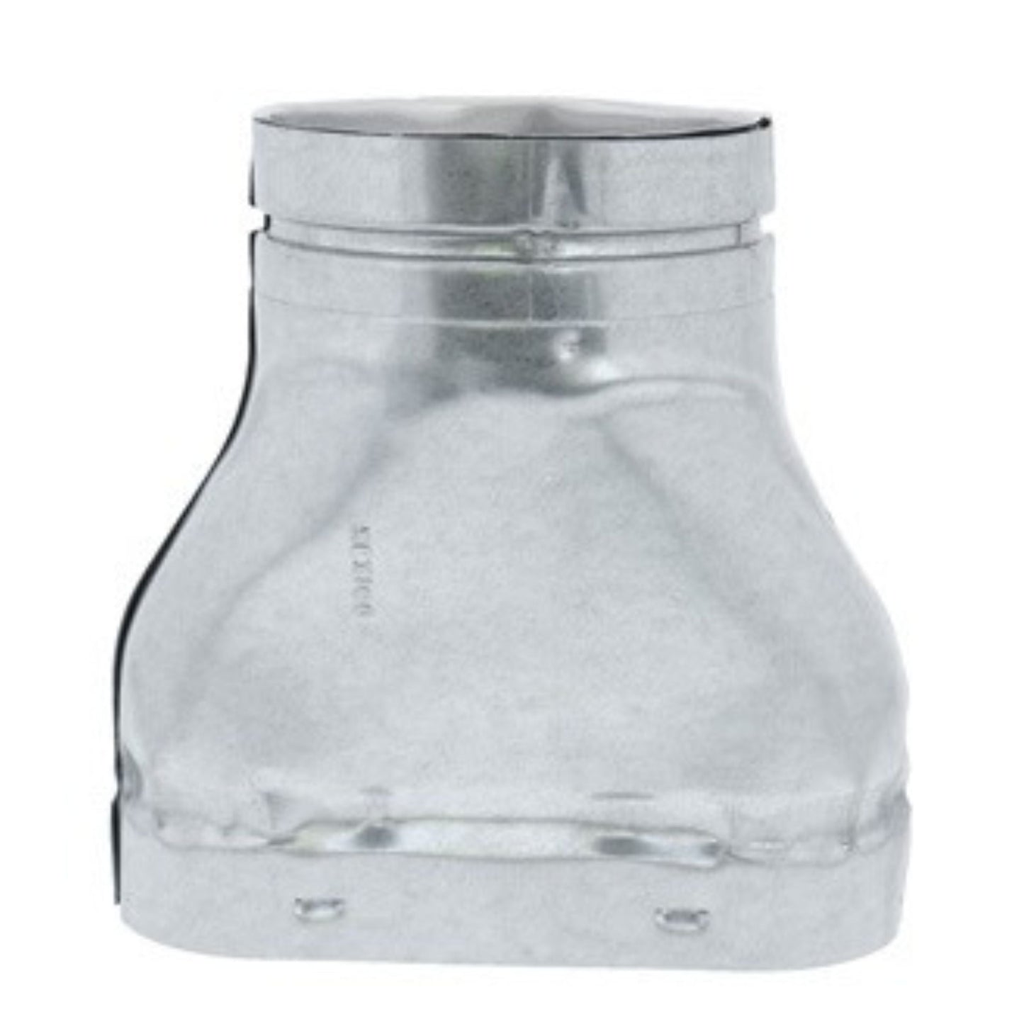 DuraVent Oval Type B Gas Vent Model BV 4" Oval-To-Round Adapter