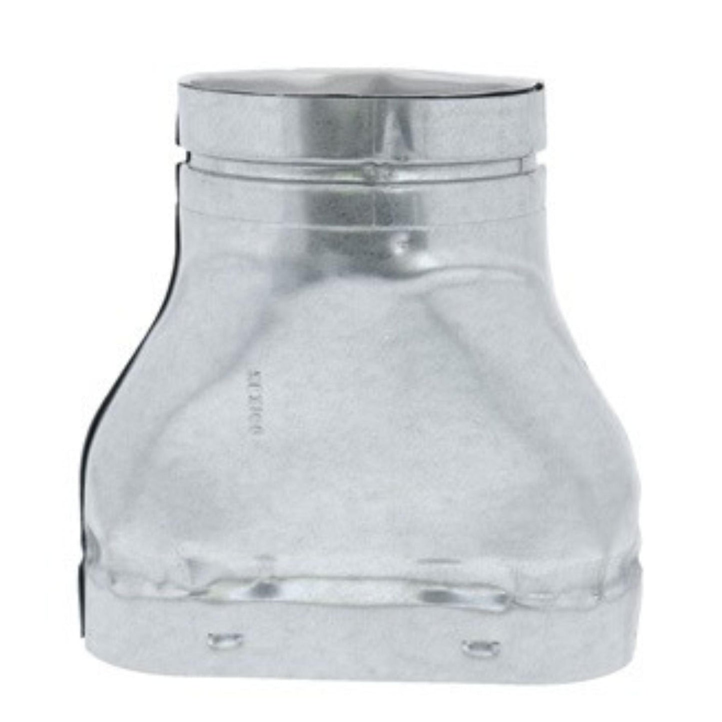 DuraVent Oval Type B Gas Vent Model BV 5" Oval-To-Round Adapter