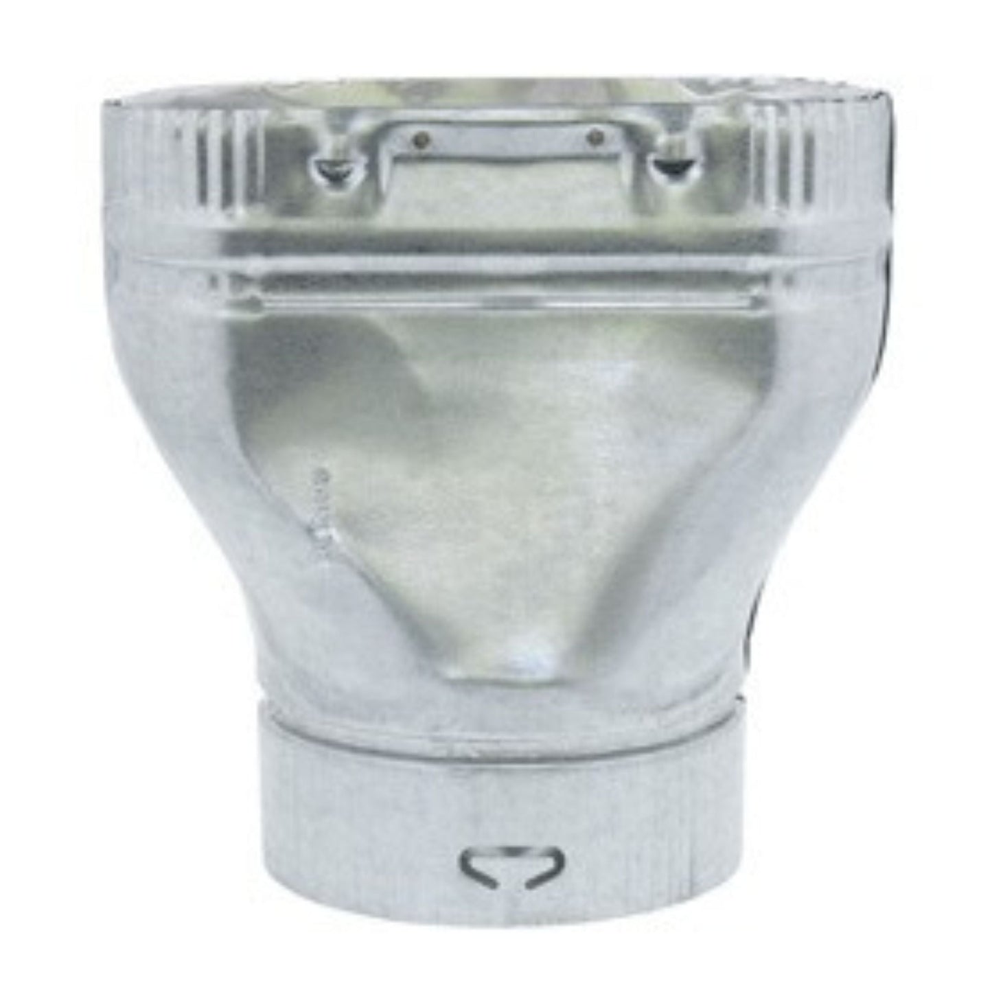 DuraVent Oval Type B Gas Vent Model BV 4" Round-To-Oval Adapter