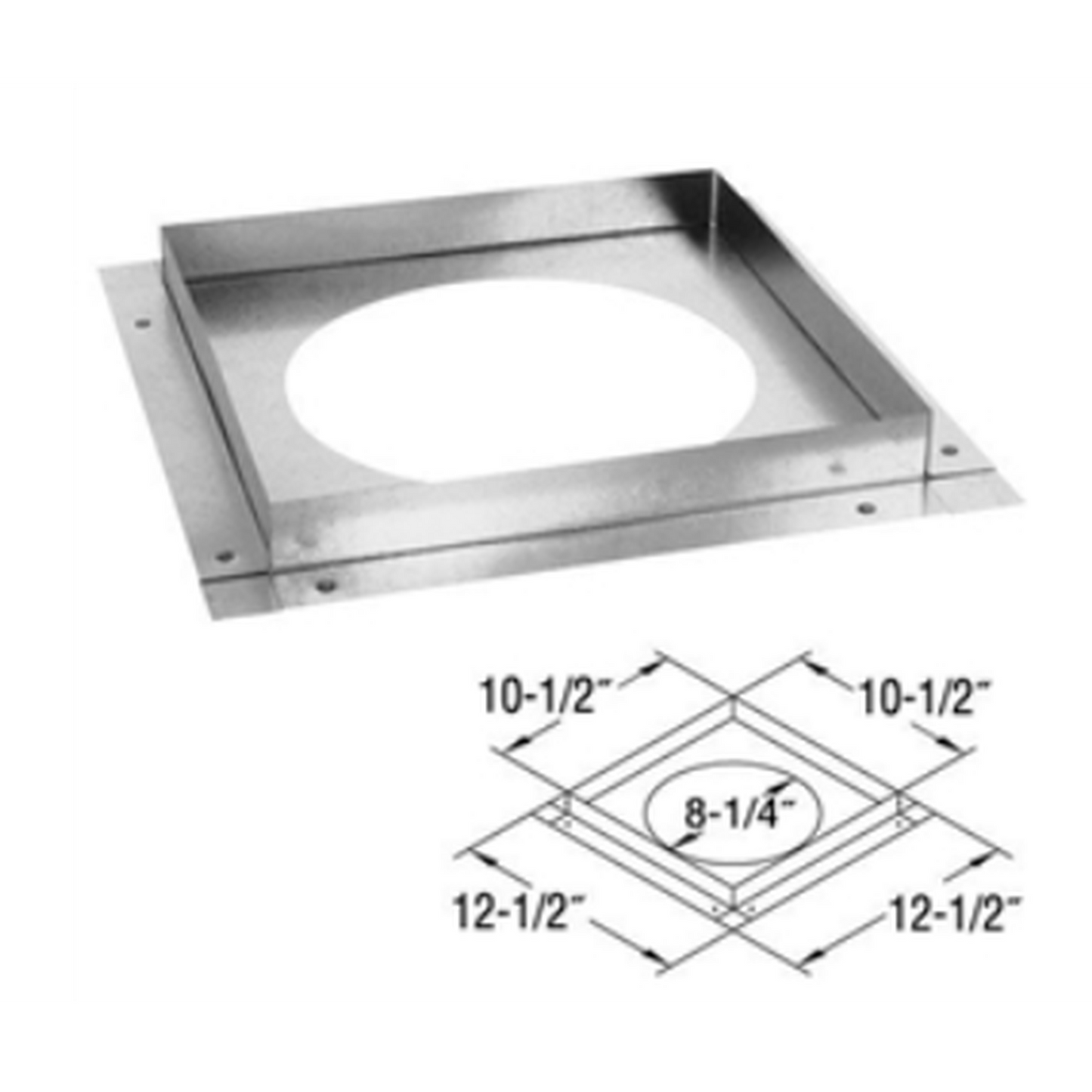 DuraVent Pro Galvanized Ceiling Firestop