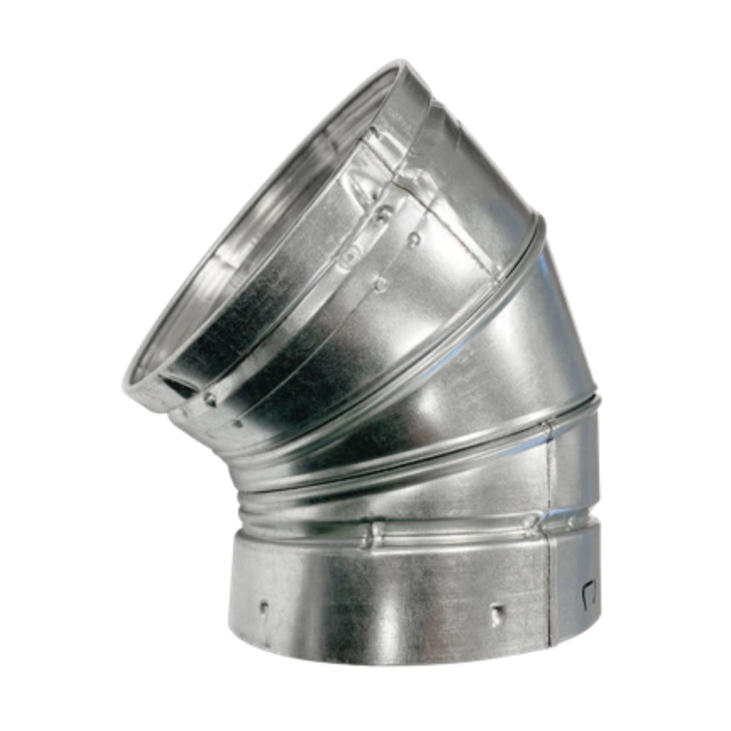 DuraVent Round Type B Gas Vent Model BV 4" 45-Degree/ 60-Degree Adjustable Elbow