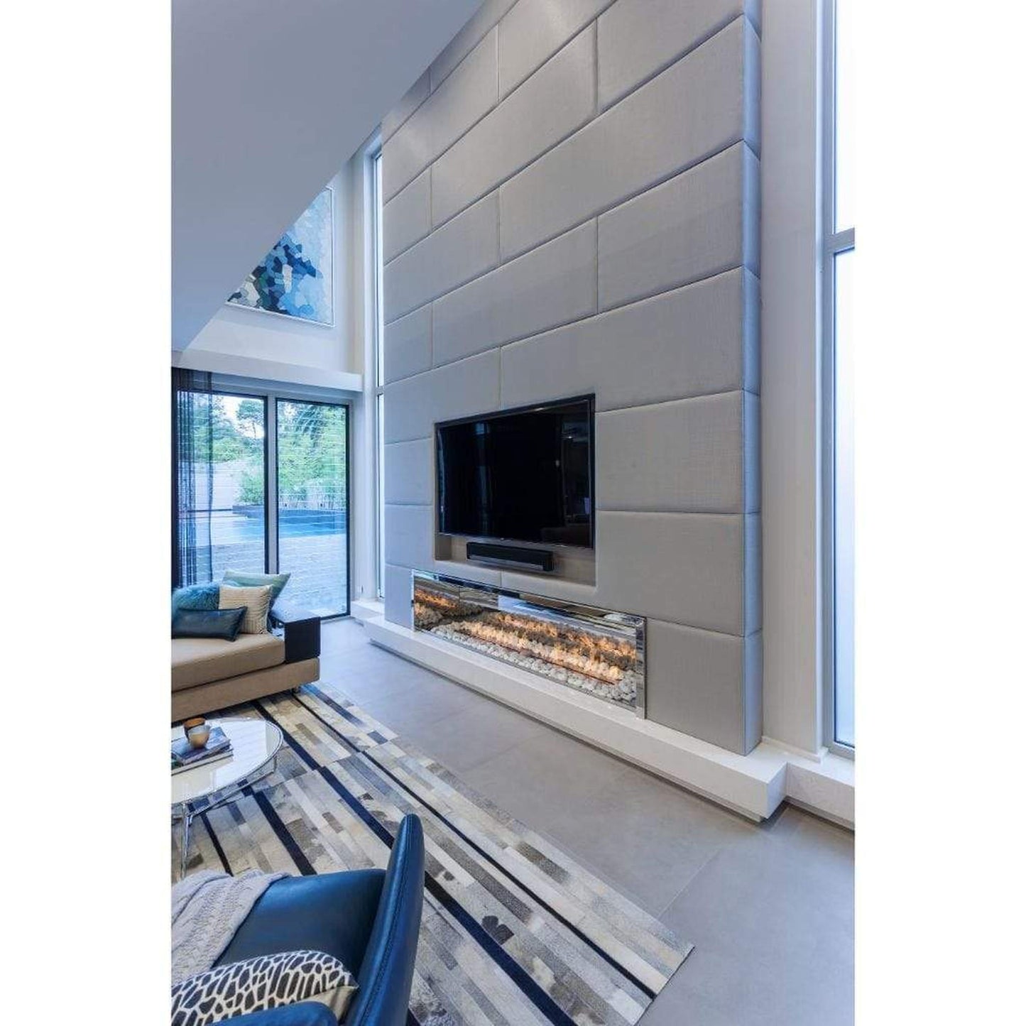 EcoSmart Fire XL900 36" Black Ethanol Fireplace Burner by Mad Design Group