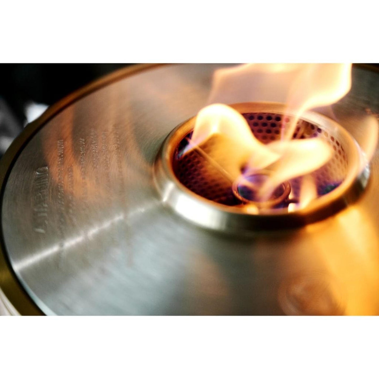 EcoSmart Fire PILLAR 3L 19" Marble Black Freestanding Designer Fireplace with Stainless Steel Burner by MAD Design Group