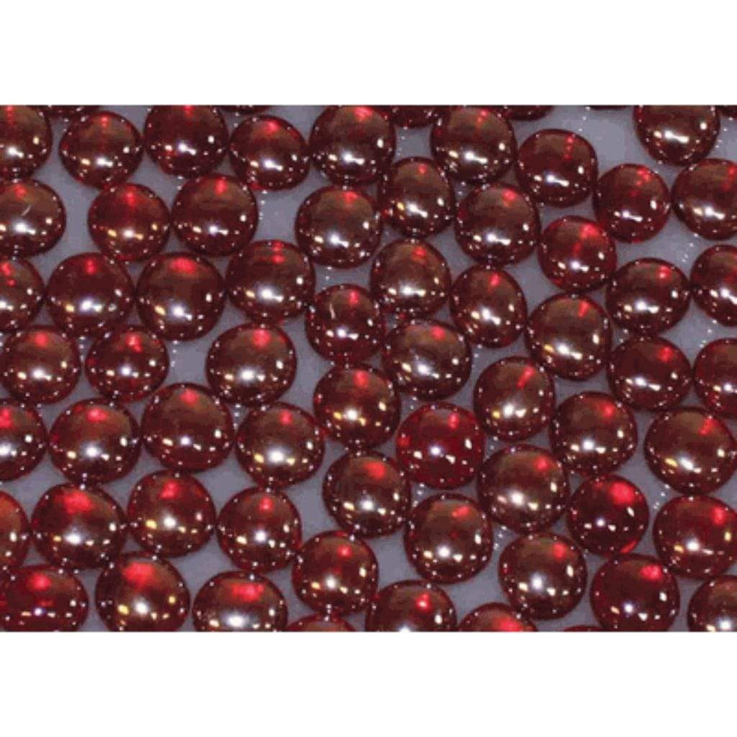 Empire 1/2" Sangria Luster Reflective Decorative Glass Droplets (3 Sq. Ft.)