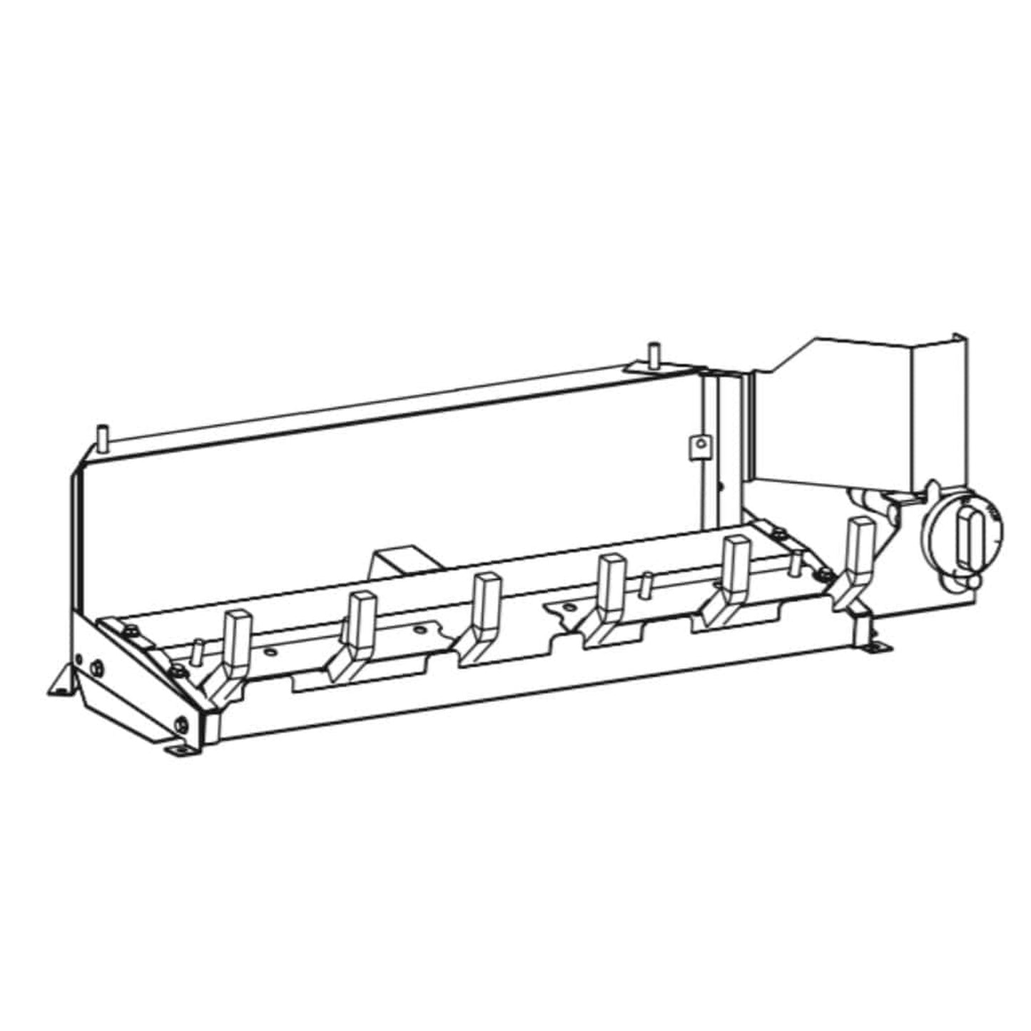 Empire 30" Manual Control With 3 Position Knob, Natural Gas Vent Free Slope Glaze Burner