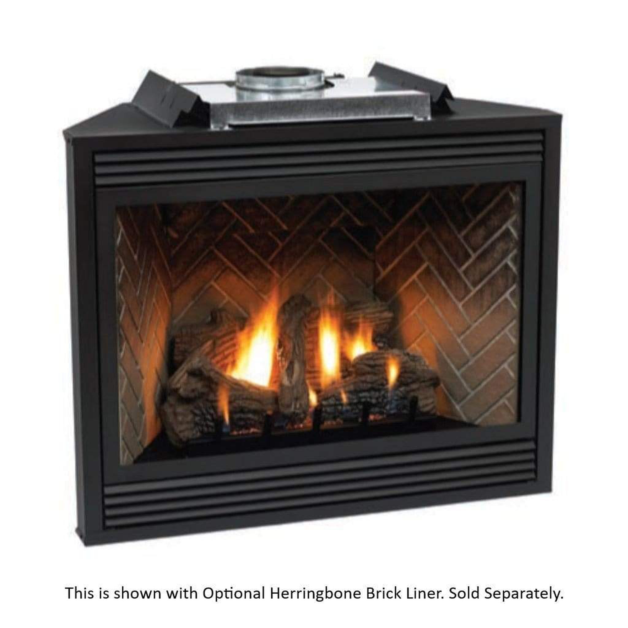 Empire Comfort Systems 36 Tahoe Clean-Face Direct-Vent Traditional Fireplace Premium - DVCP36BP70N Propane GAS