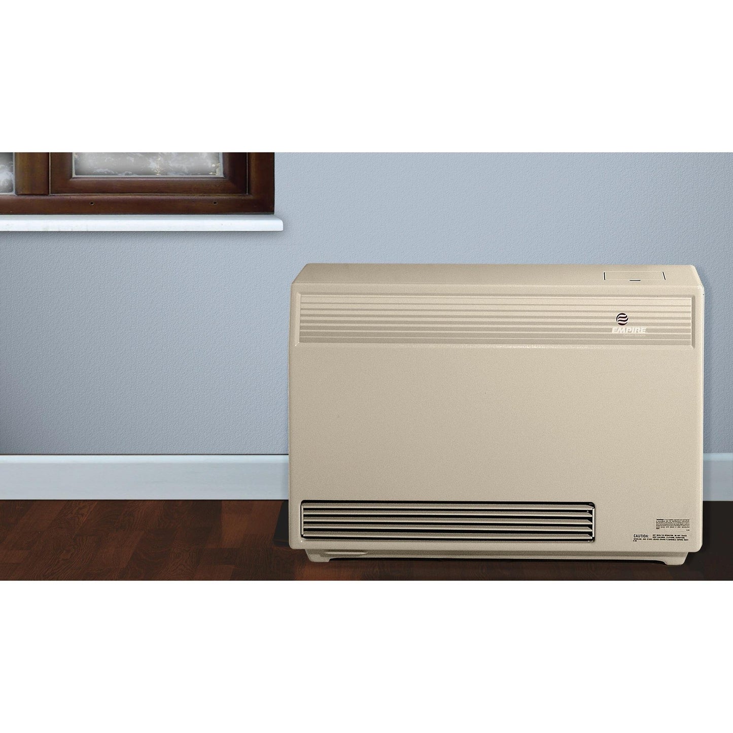 Empire 37" 55,000 BTU Beige High Efficiency Electronic Ignition, Natural Gas Direct Vent Wall Furnace