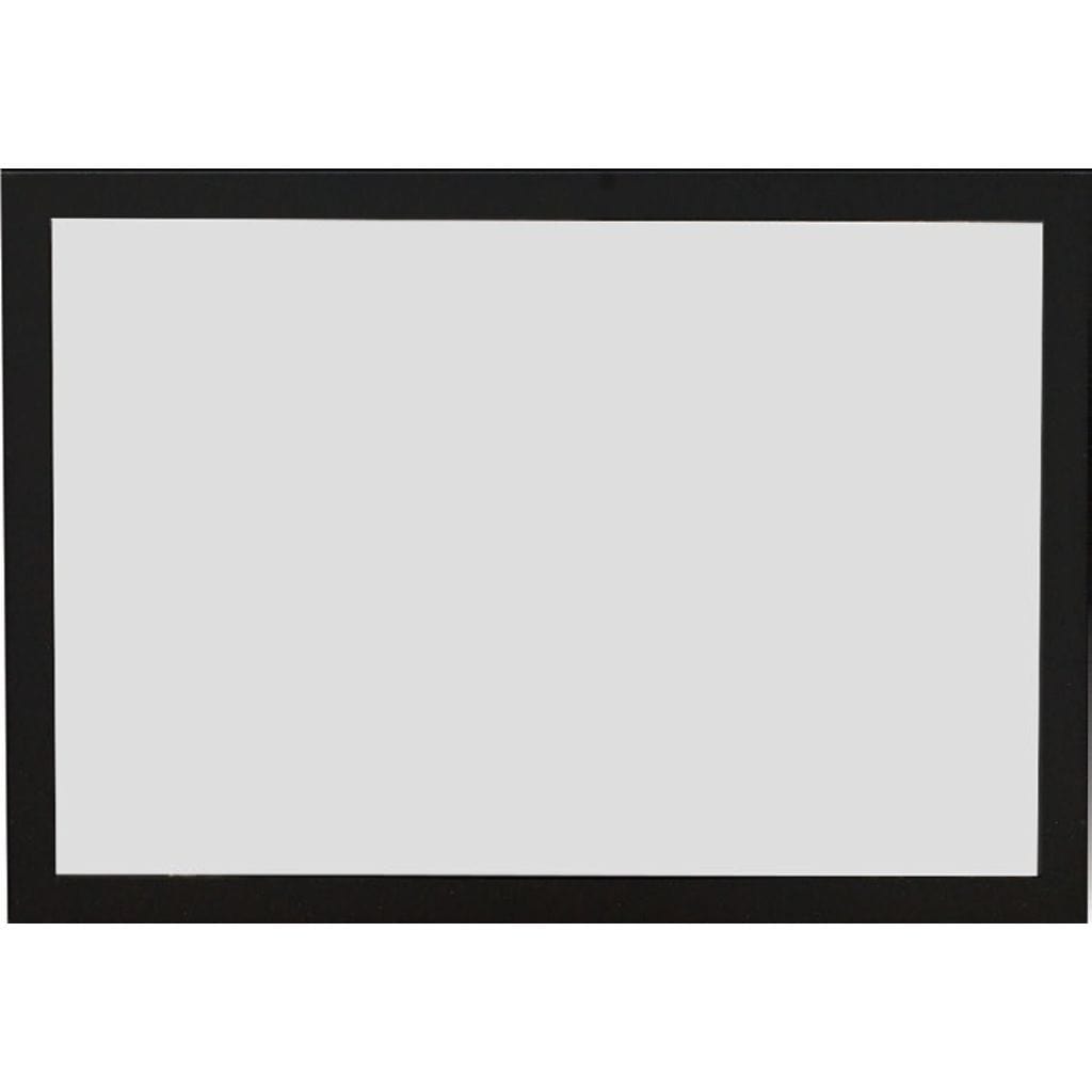 Empire Black Rectangle Door Frame With Barrier for 36"/42" Keystone B-Vent Fireplace